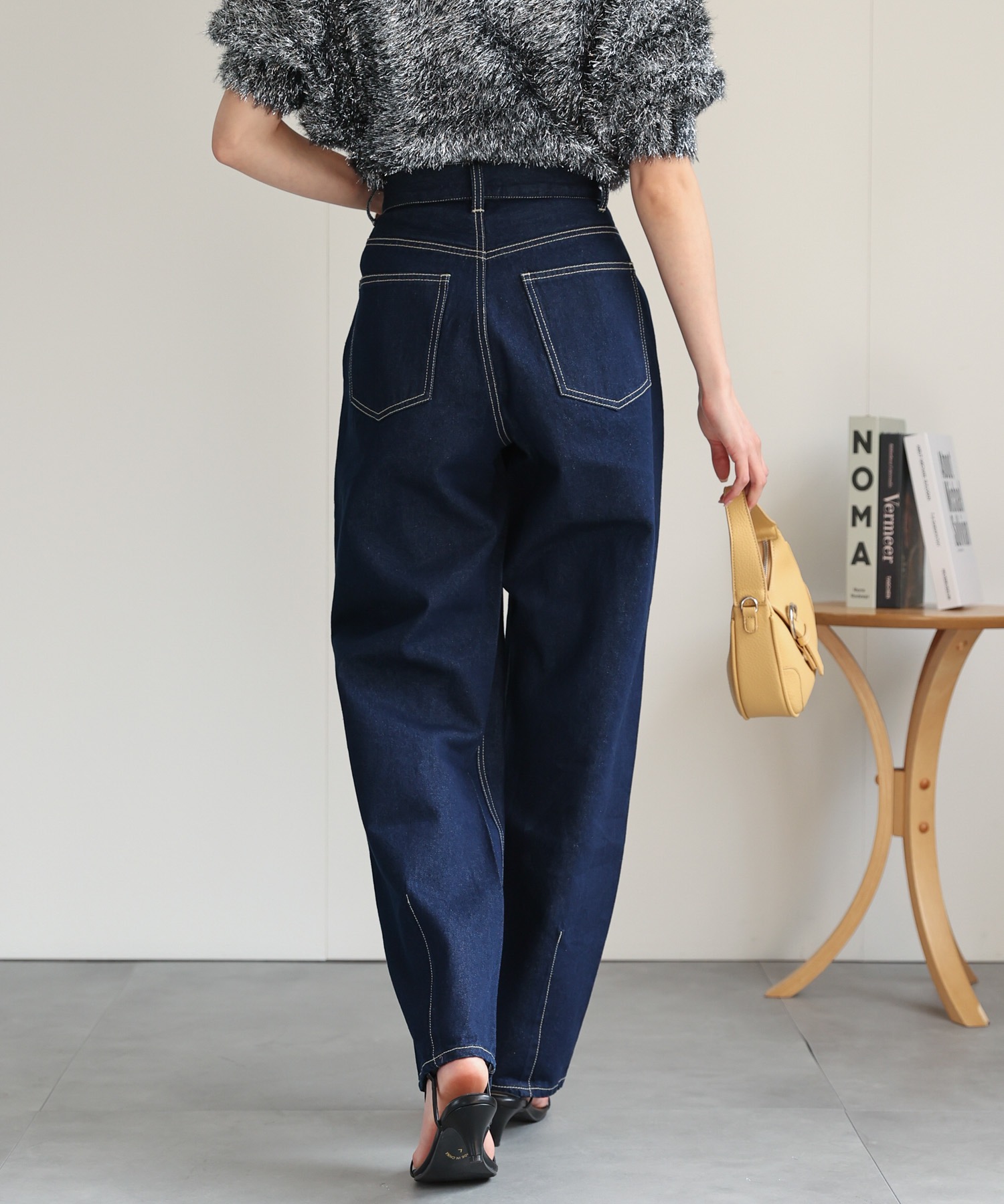 model：162cm 着用サイズ：L