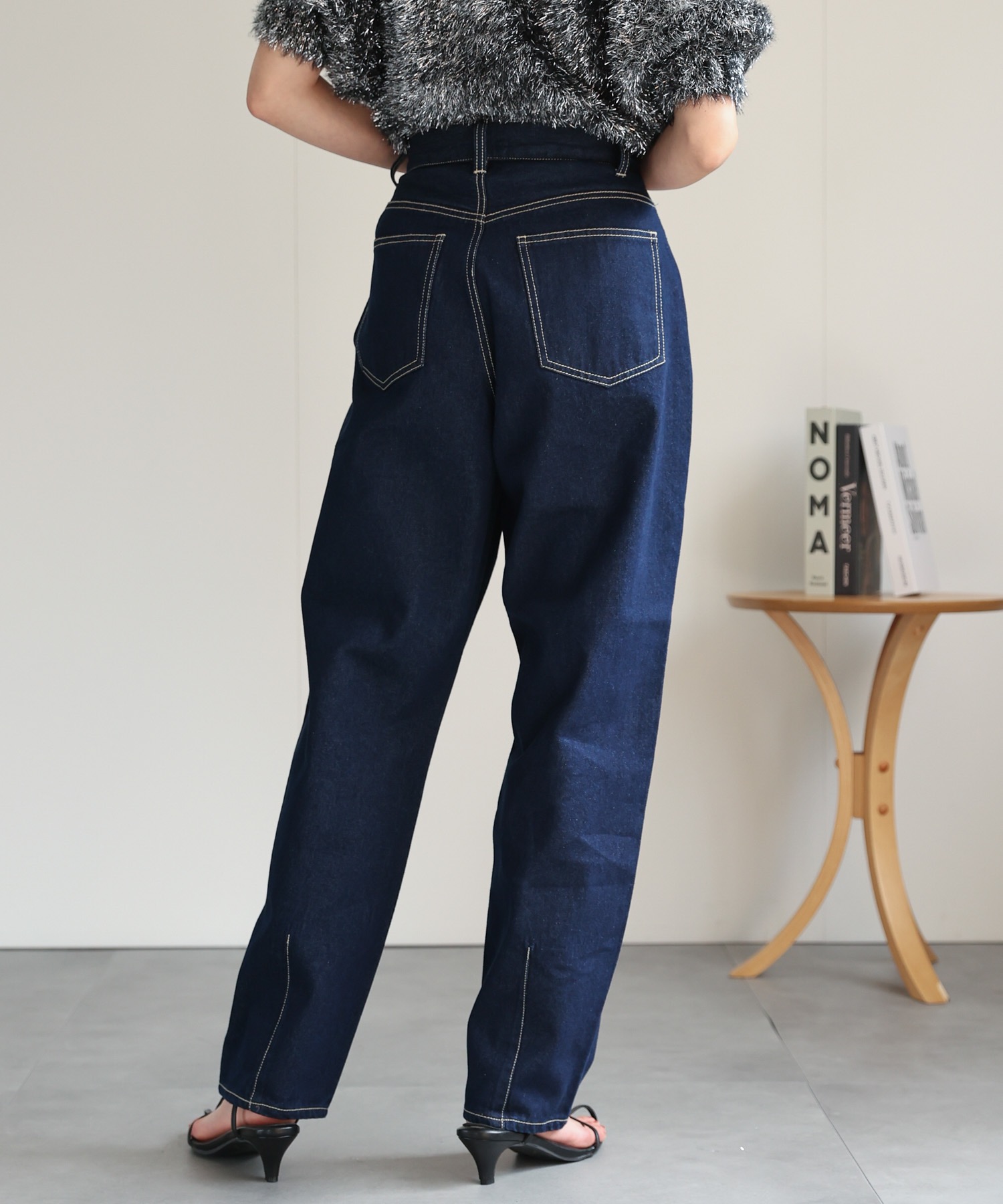 model：162cm 着用サイズ：L
