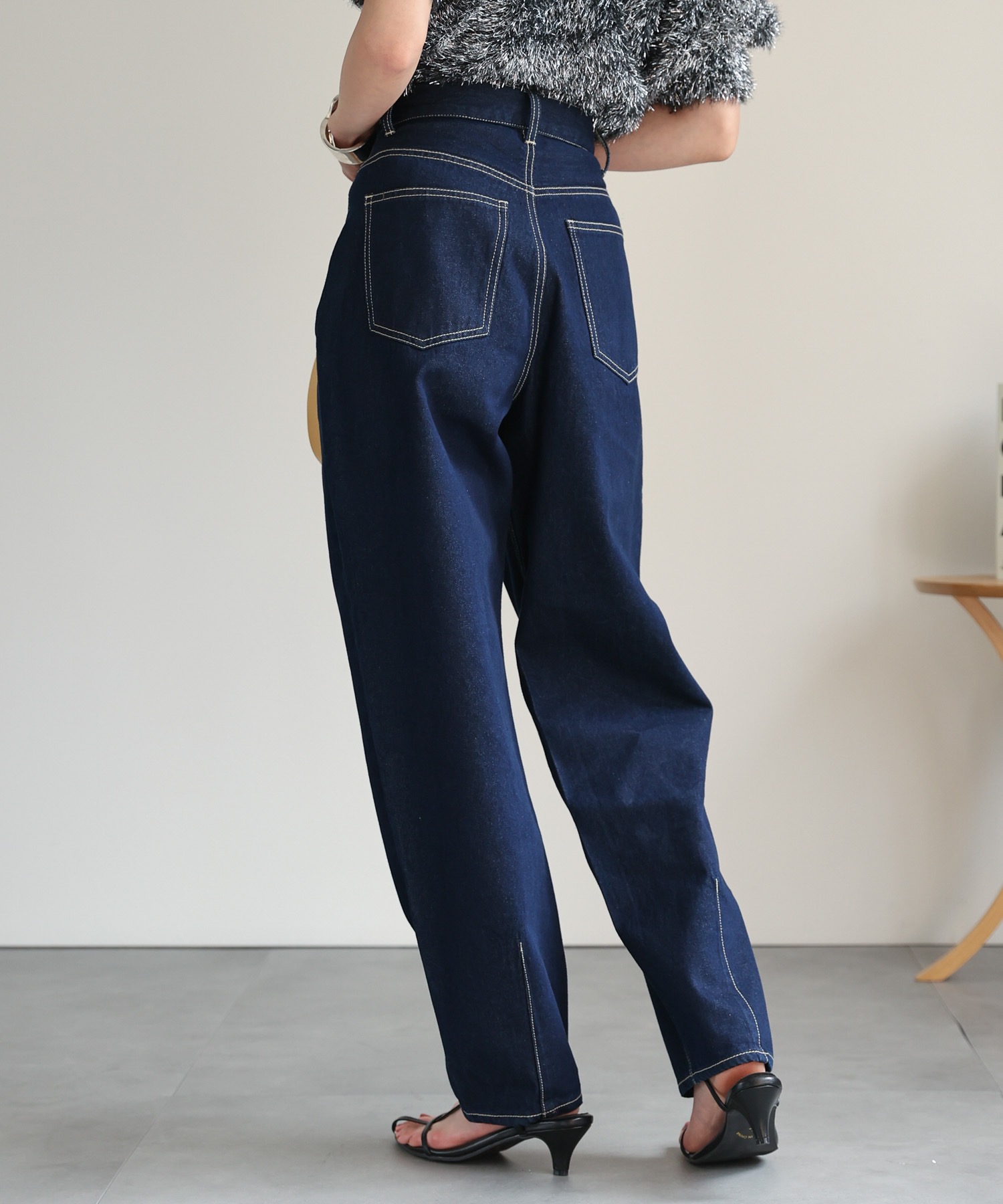 model：162cm 着用サイズ：L