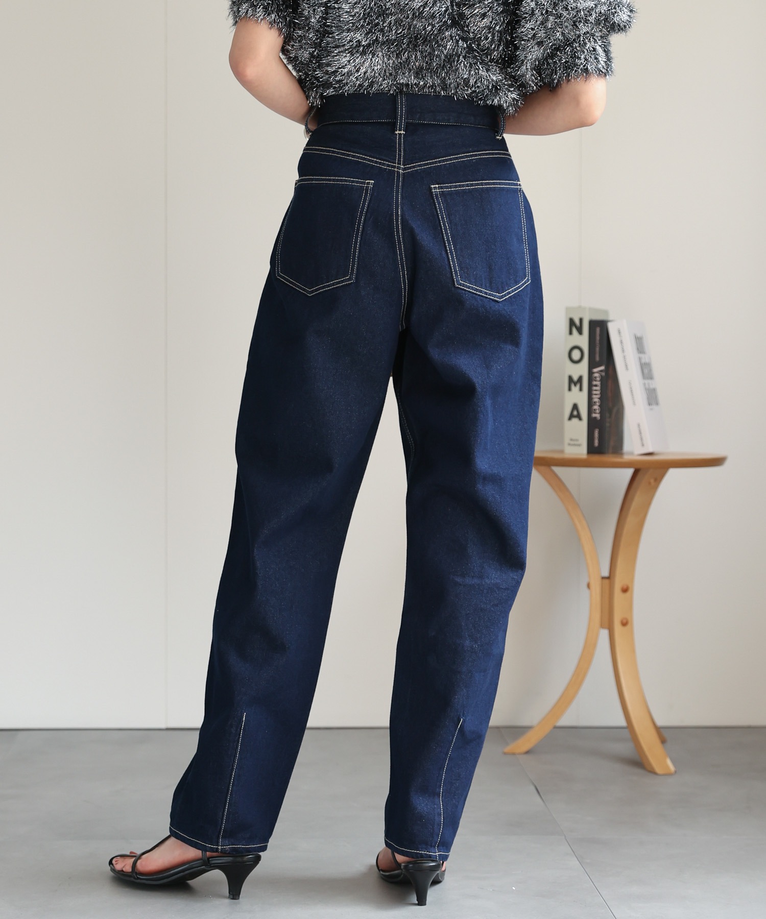 model：162cm 着用サイズ：L