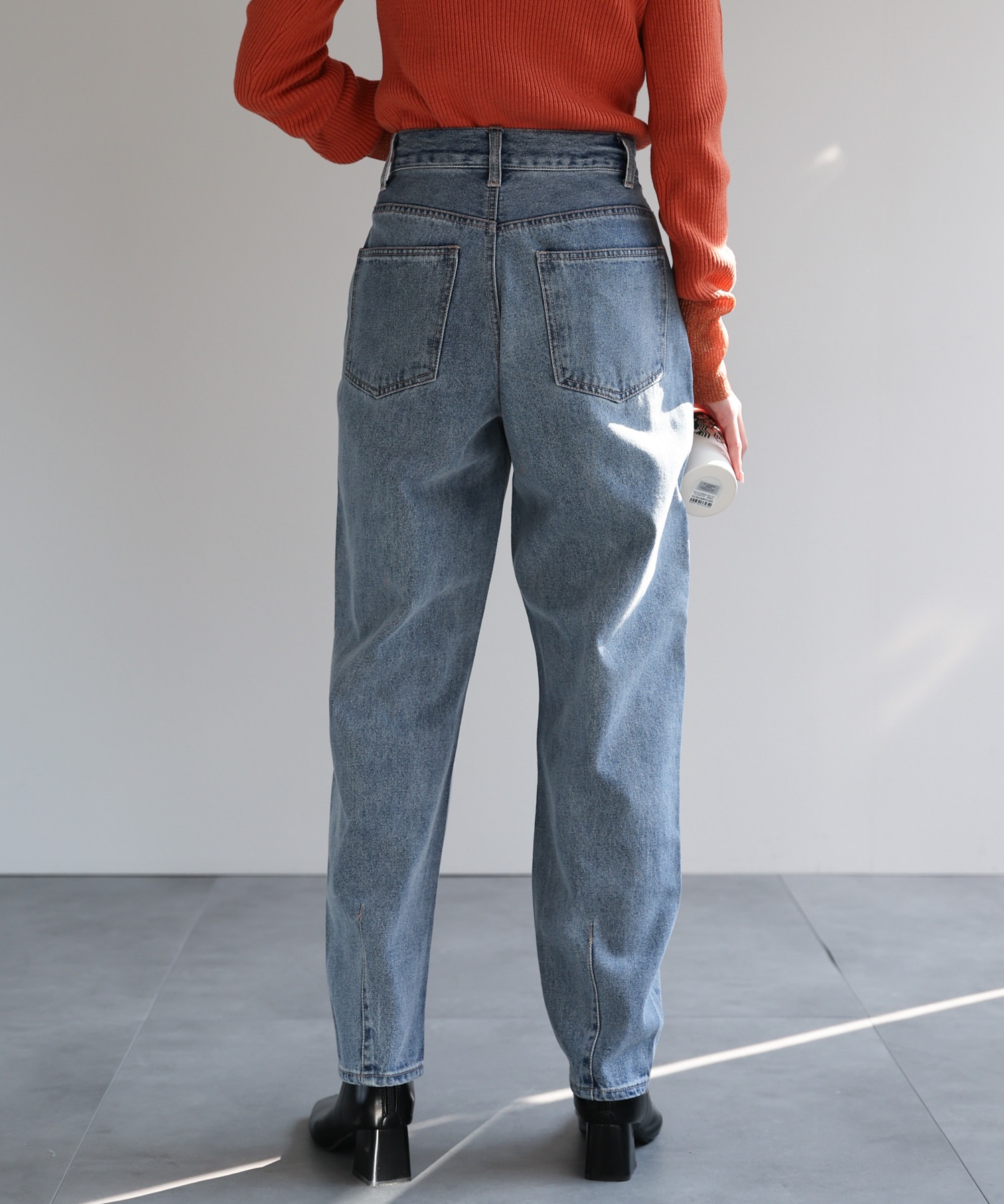 model：162cm 着用サイズ：L
