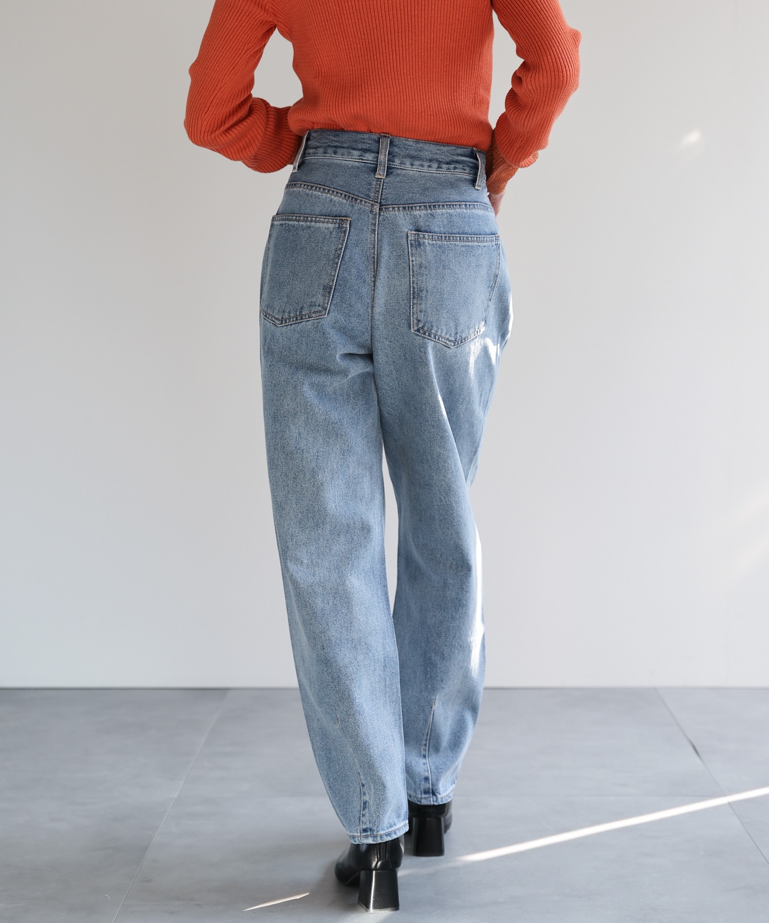 model：162cm 着用サイズ：L