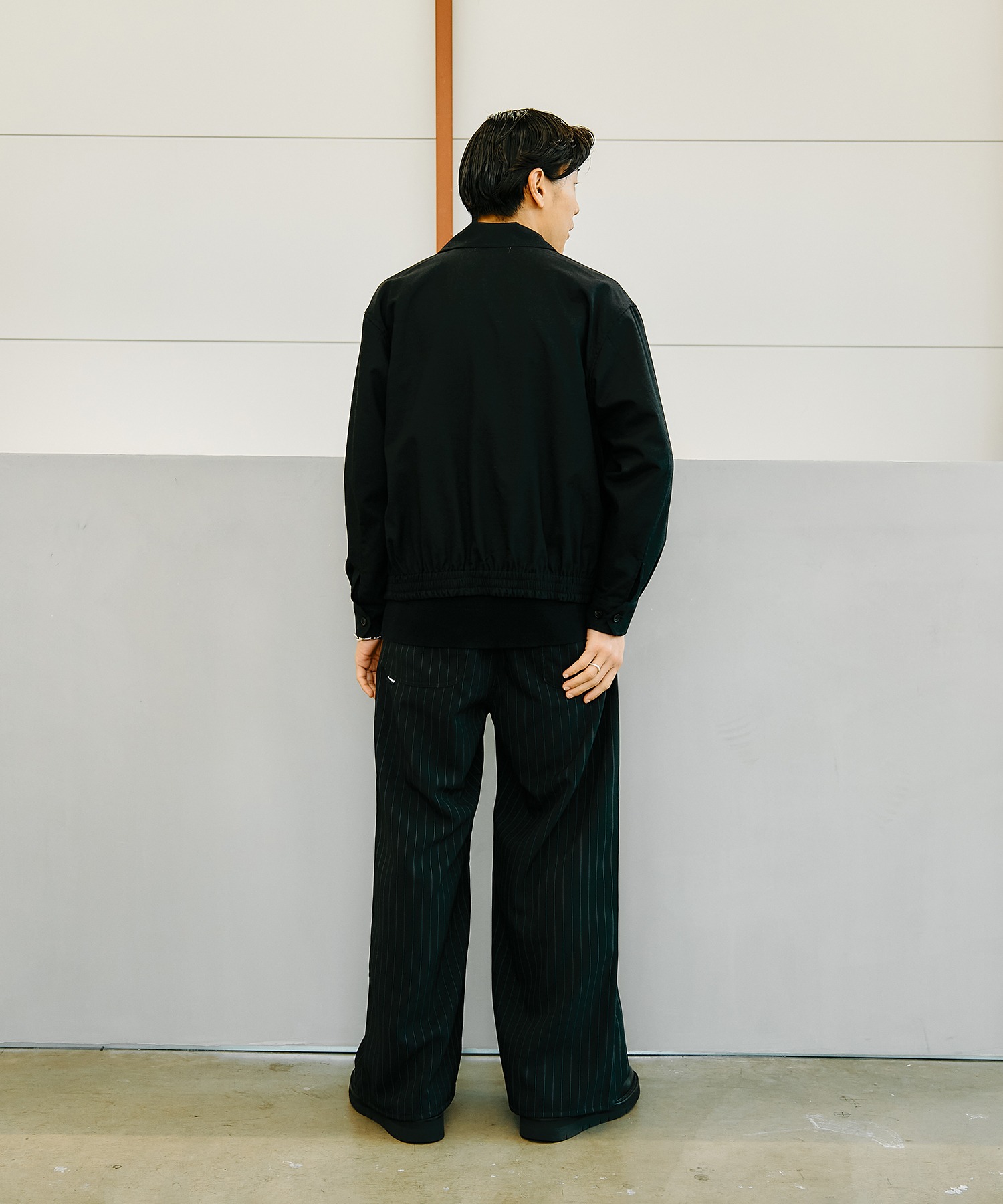 別注 WIDE ONE TUCK 購入 STRAIGHT SLACKS 別注 WIDE ONE TUCK