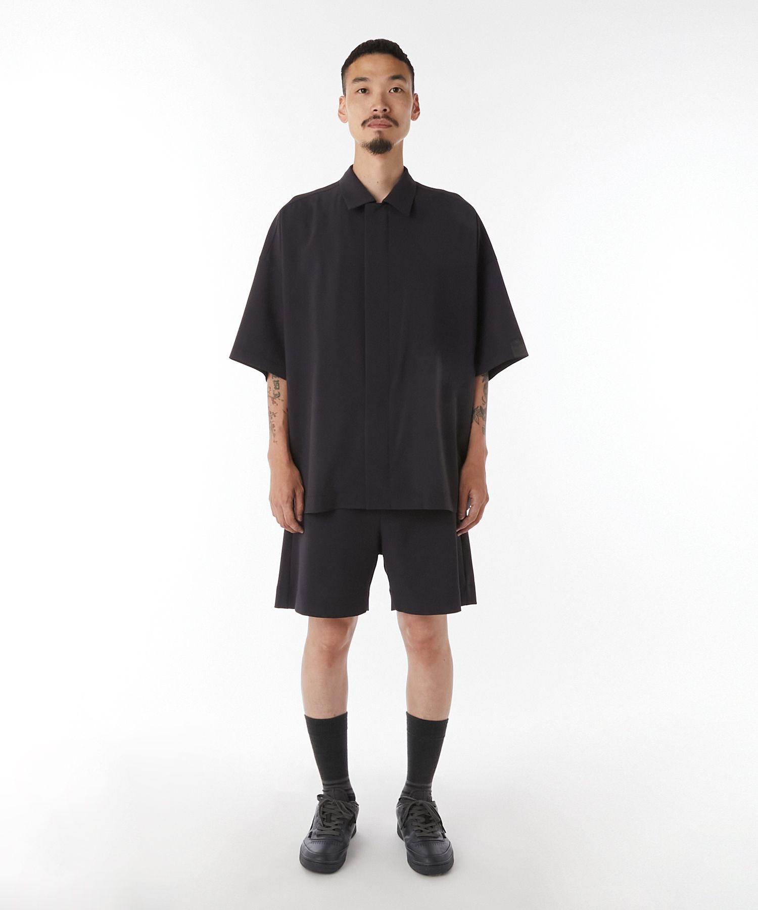ZIP UP HALF SLEEVE N.HOOLYWOOD COMPILE│N-HOOLYWOOD.COM