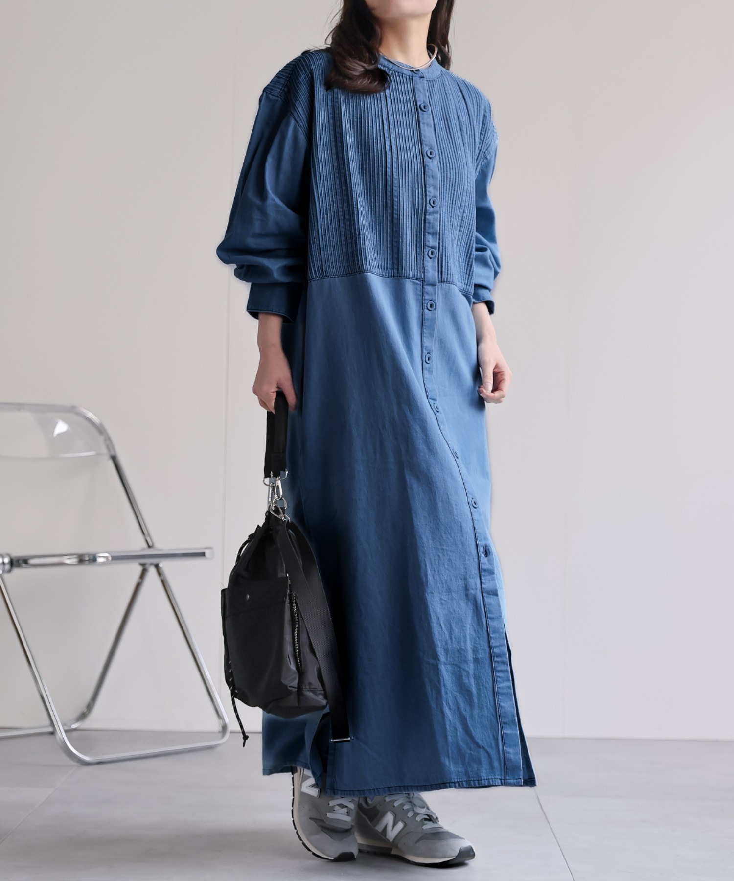 model：156cm　着用サイズ：FREE