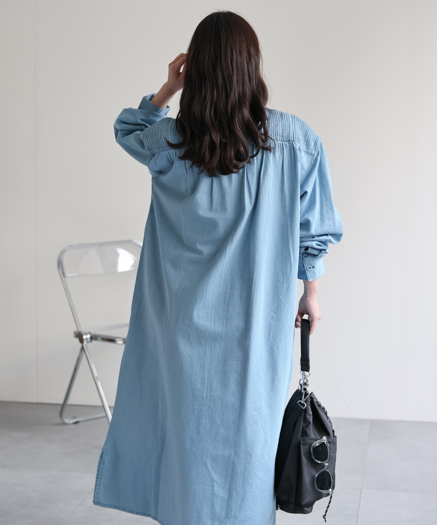 model：156cm　着用サイズ：FREE