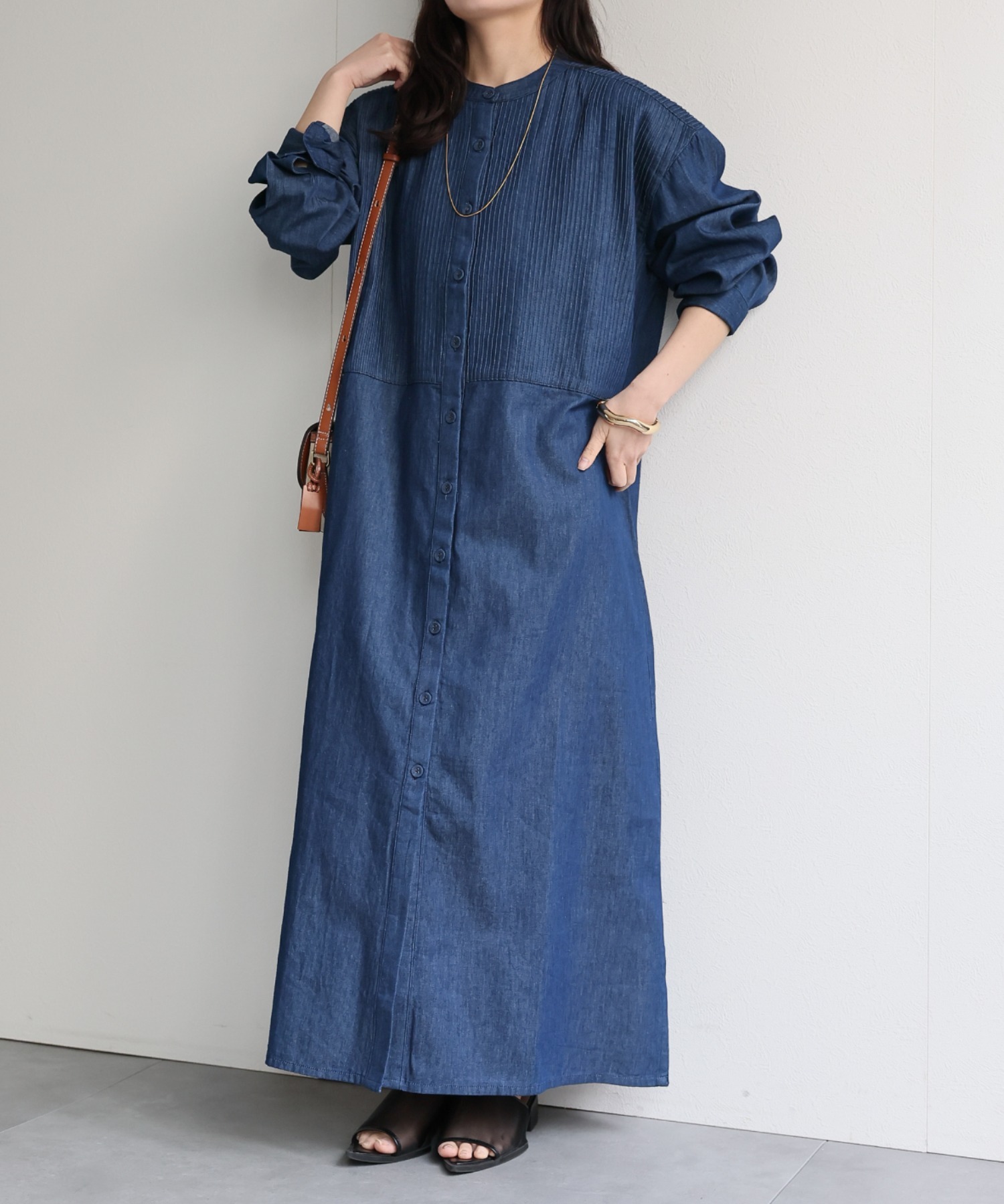model：156cm　着用サイズ：FREE