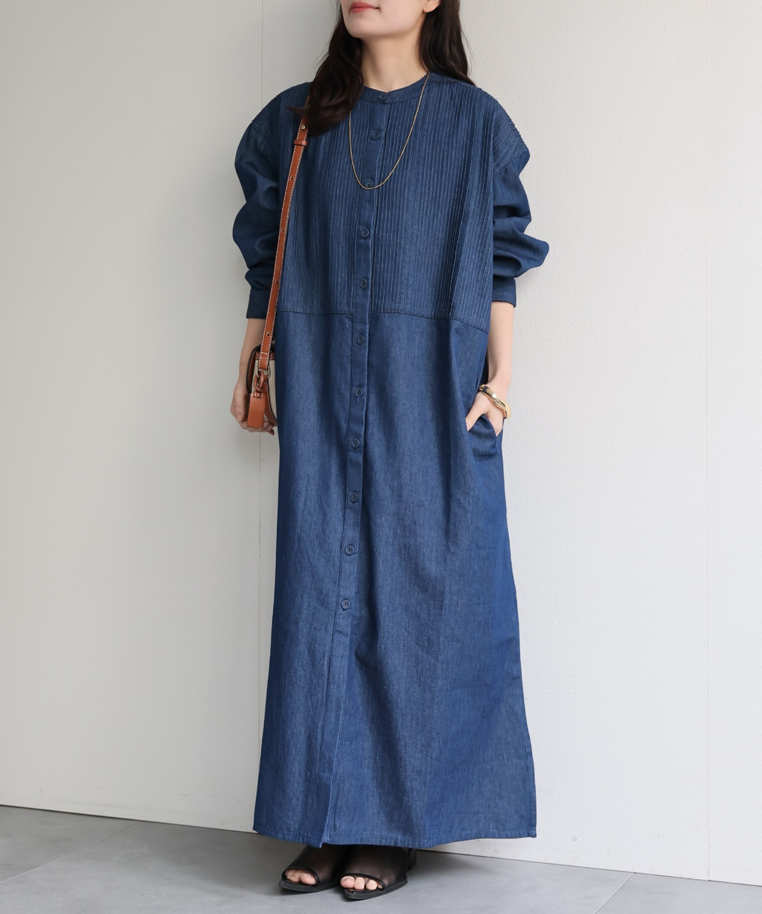 model：156cm　着用サイズ：FREE