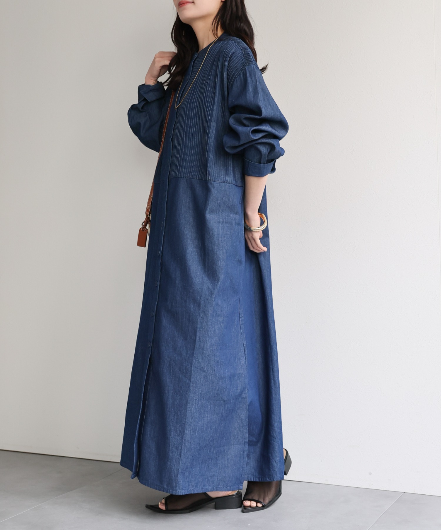 model：156cm　着用サイズ：FREE