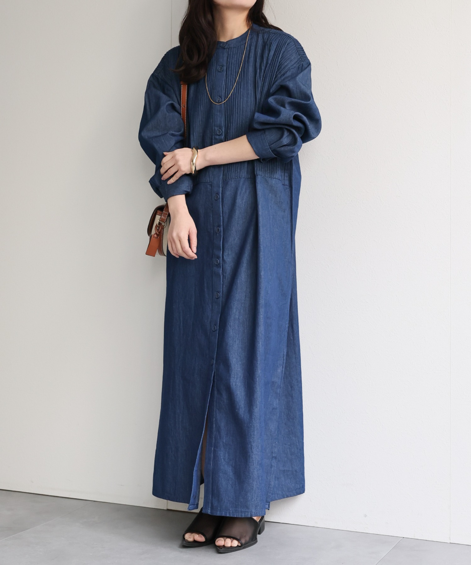 model：156cm　着用サイズ：FREE