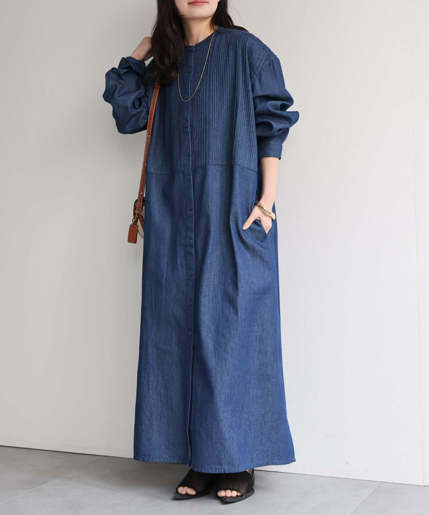 model：156cm　着用サイズ：FREE