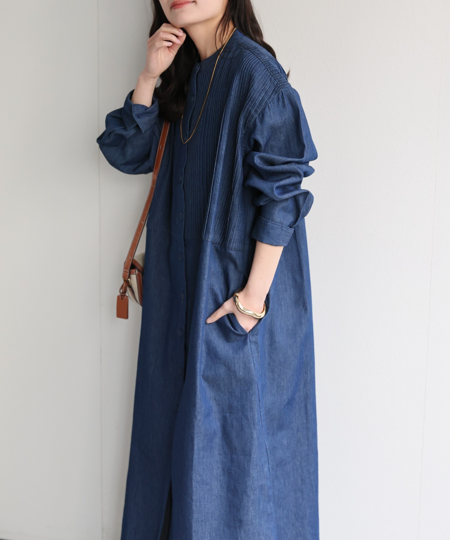 model：156cm　着用サイズ：FREE