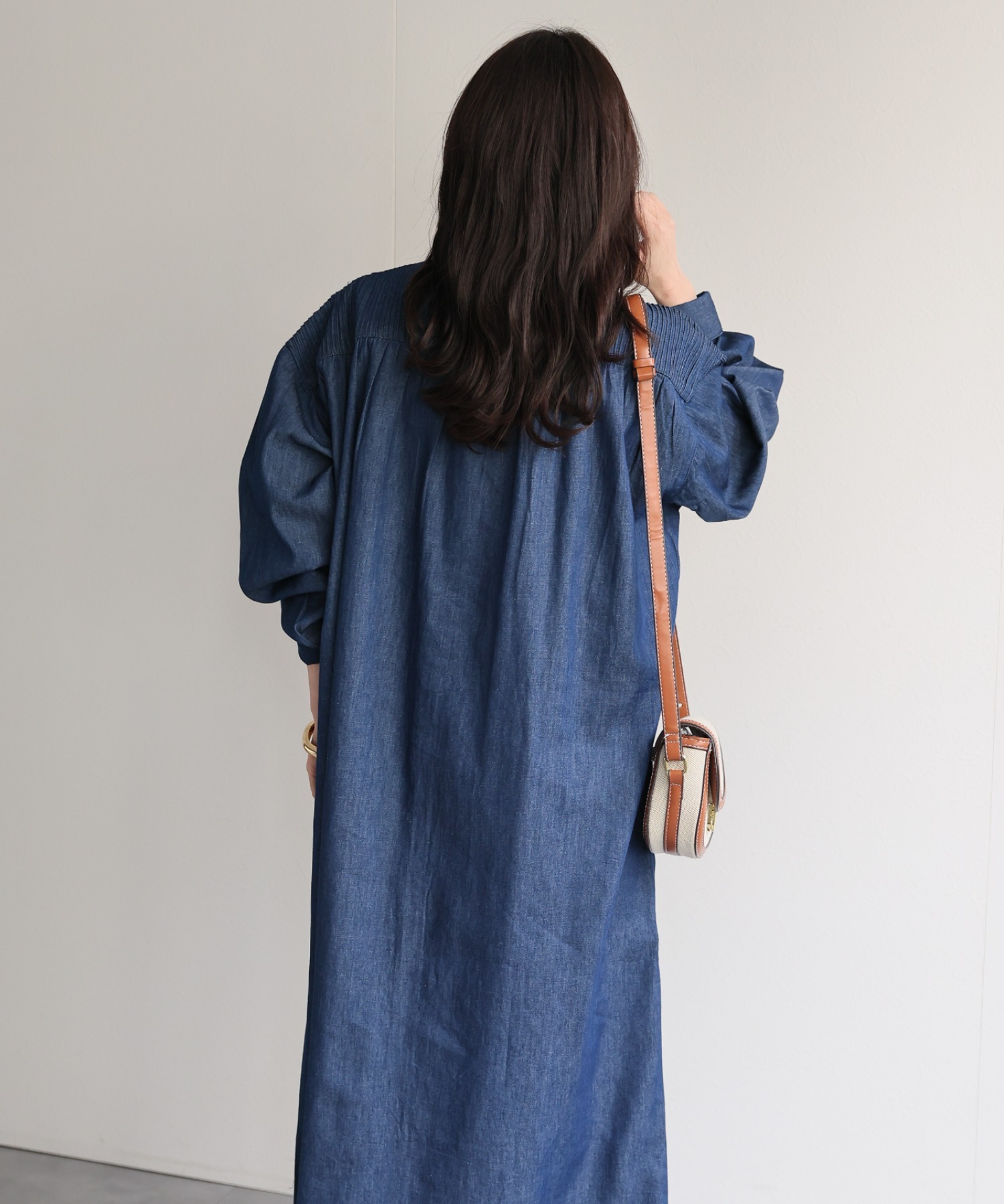 model：156cm　着用サイズ：FREE