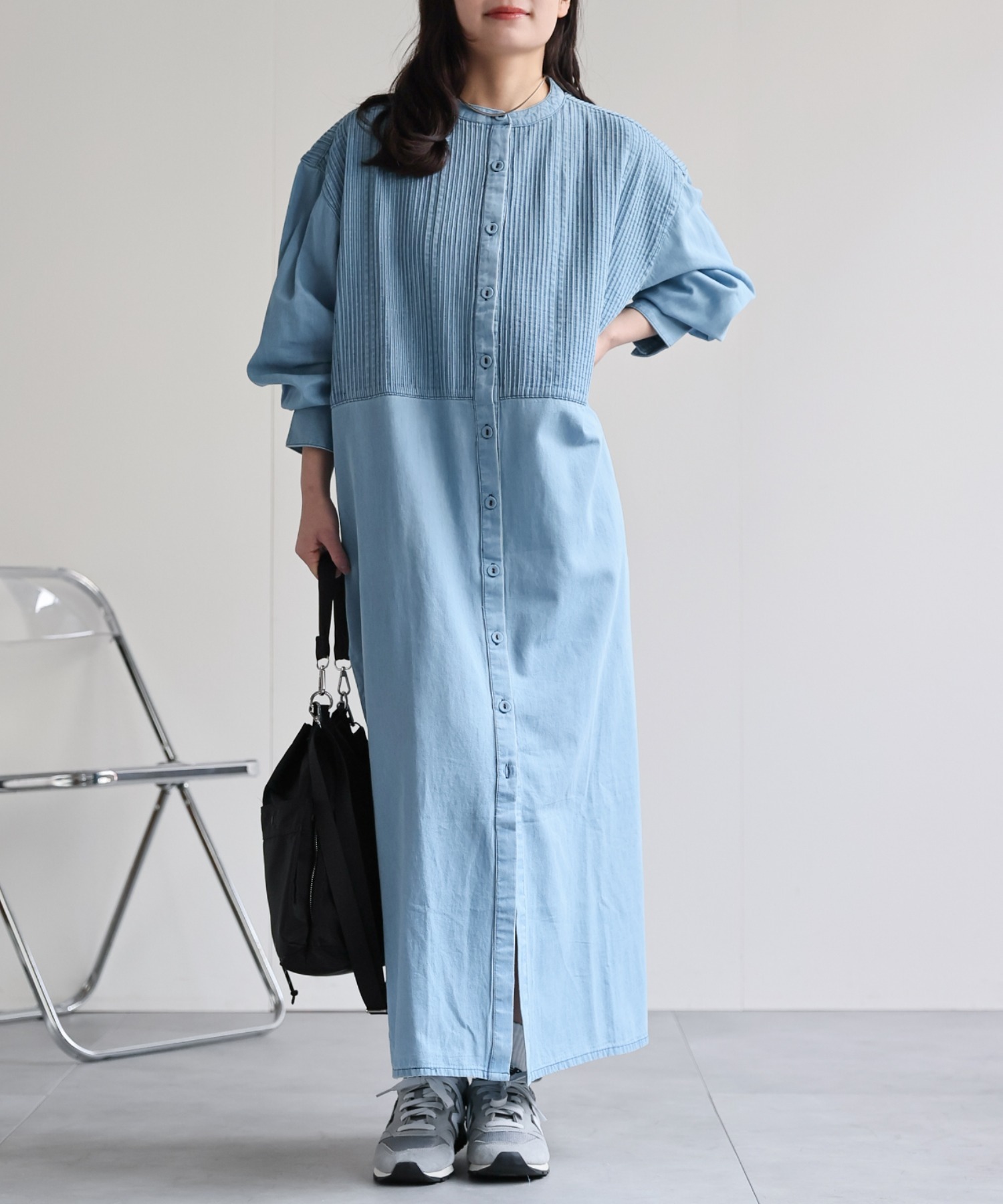 model：156cm　着用サイズ：FREE