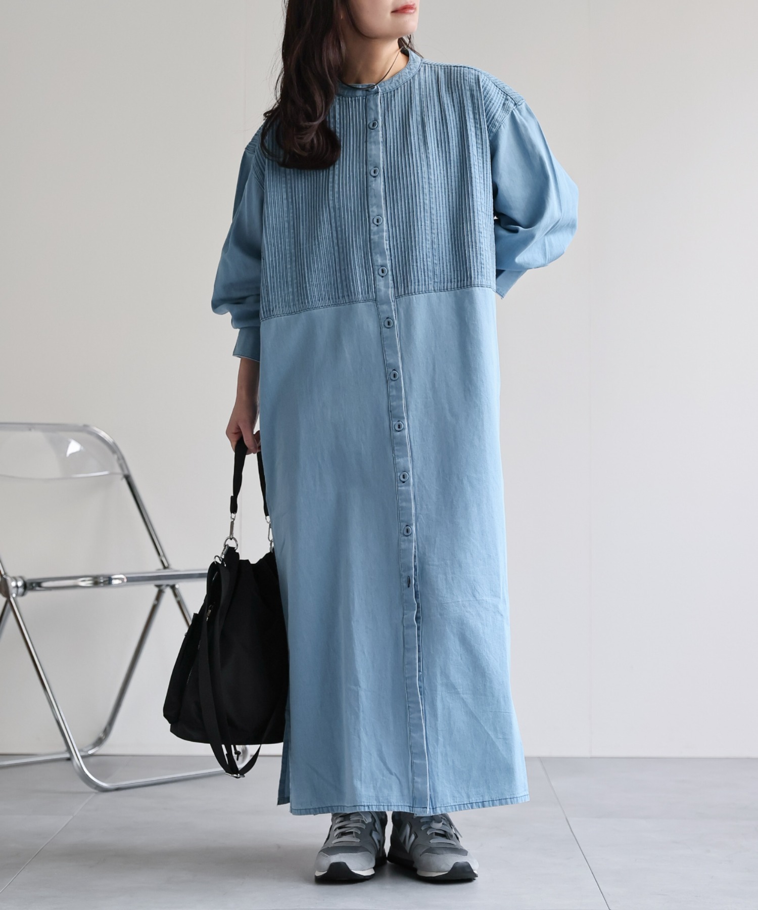 model：156cm　着用サイズ：FREE