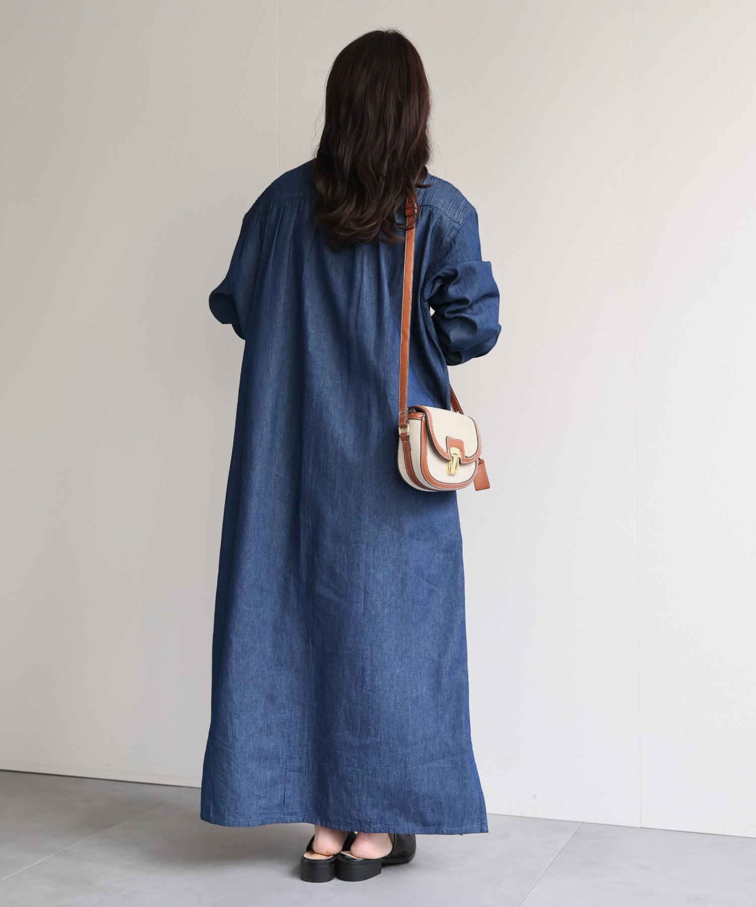model：156cm　着用サイズ：FREE