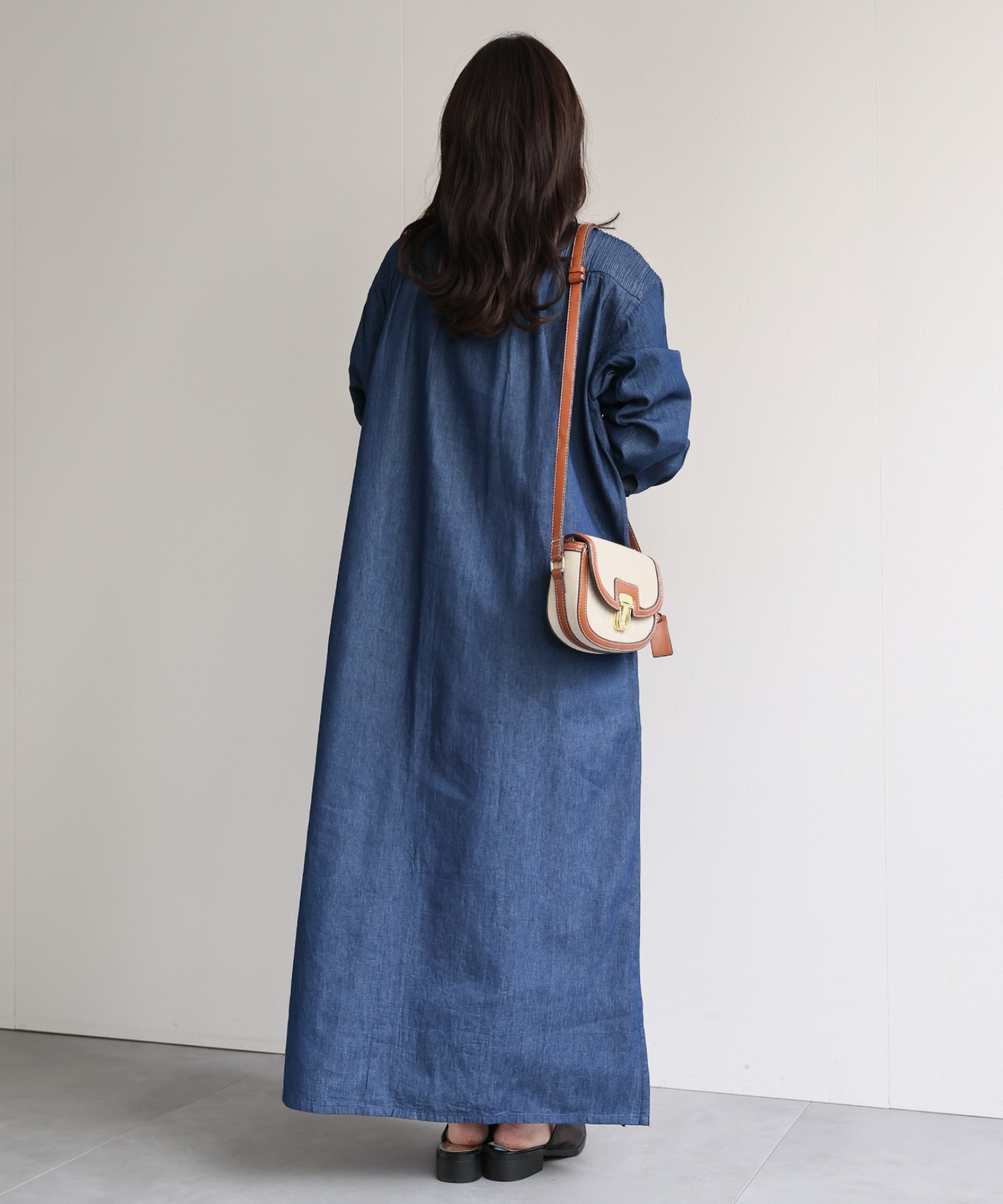 model：156cm　着用サイズ：FREE
