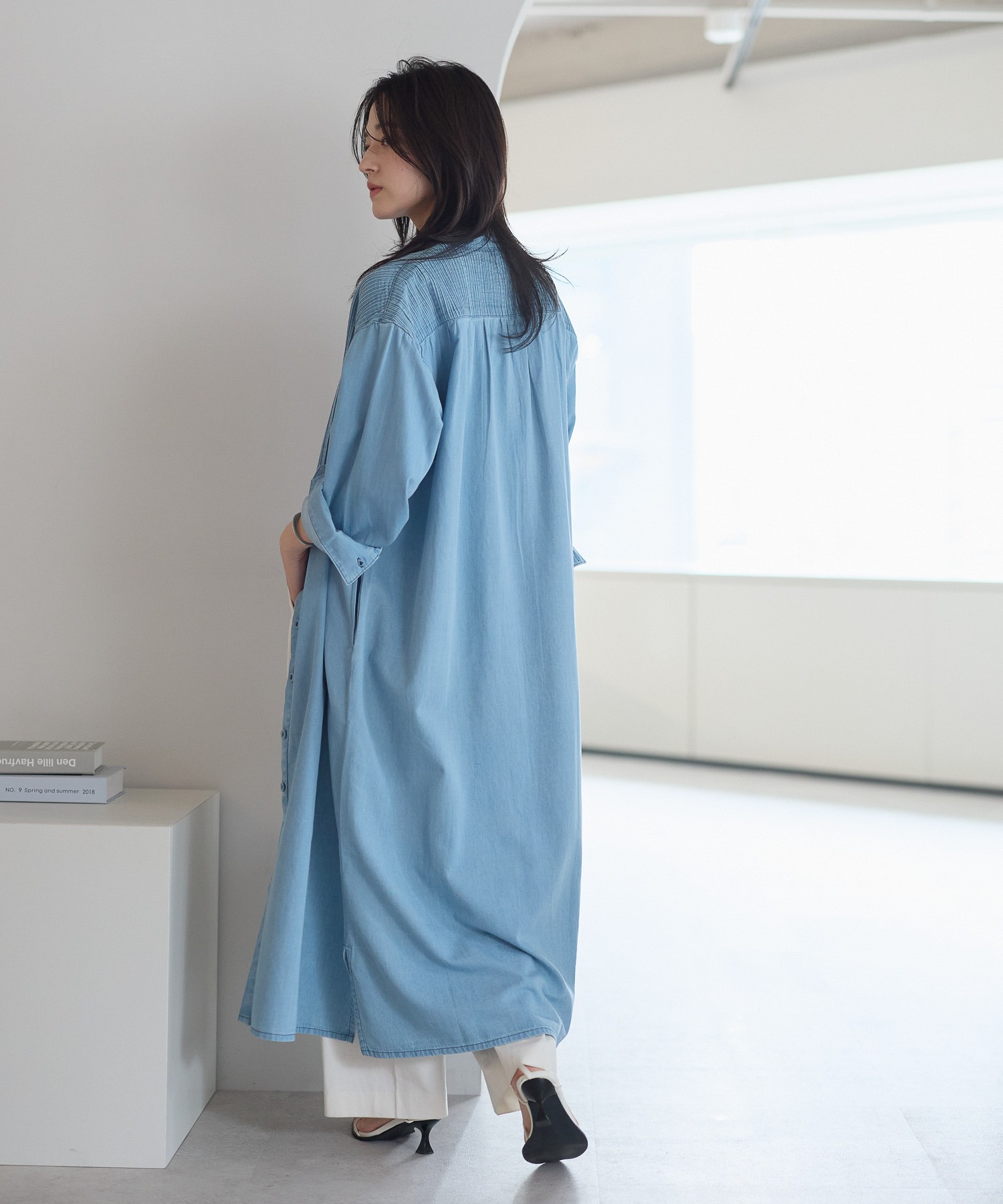model：161cm　着用サイズ：FREE