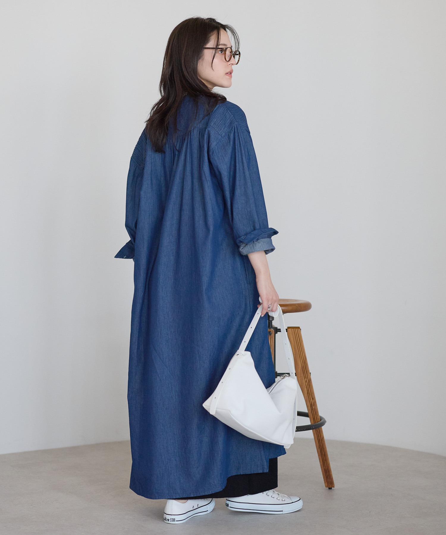 model：161cm　着用サイズ：FREE