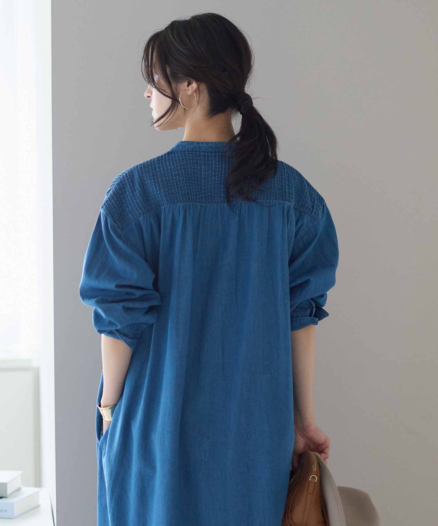 model：161cm　着用サイズ：FREE
