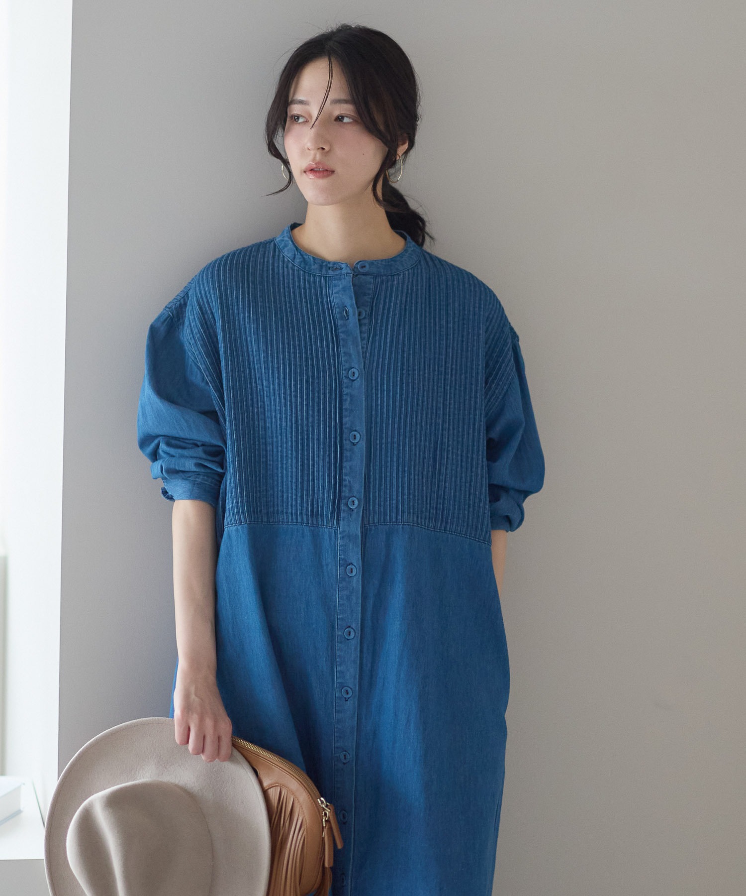 model：161cm　着用サイズ：FREE