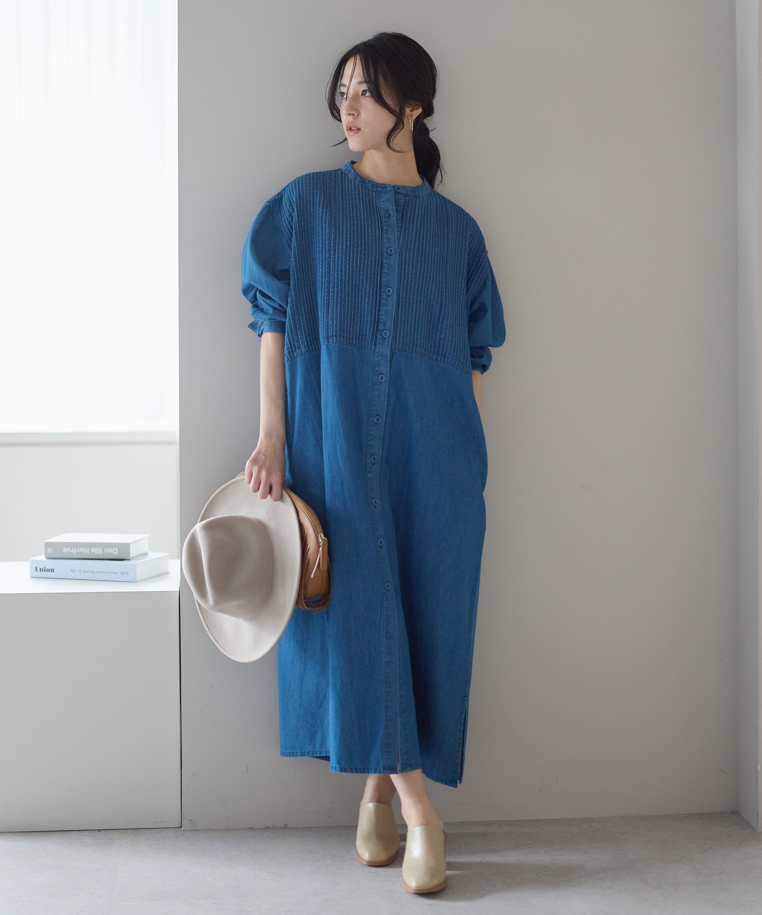 model：161cm　着用サイズ：FREE