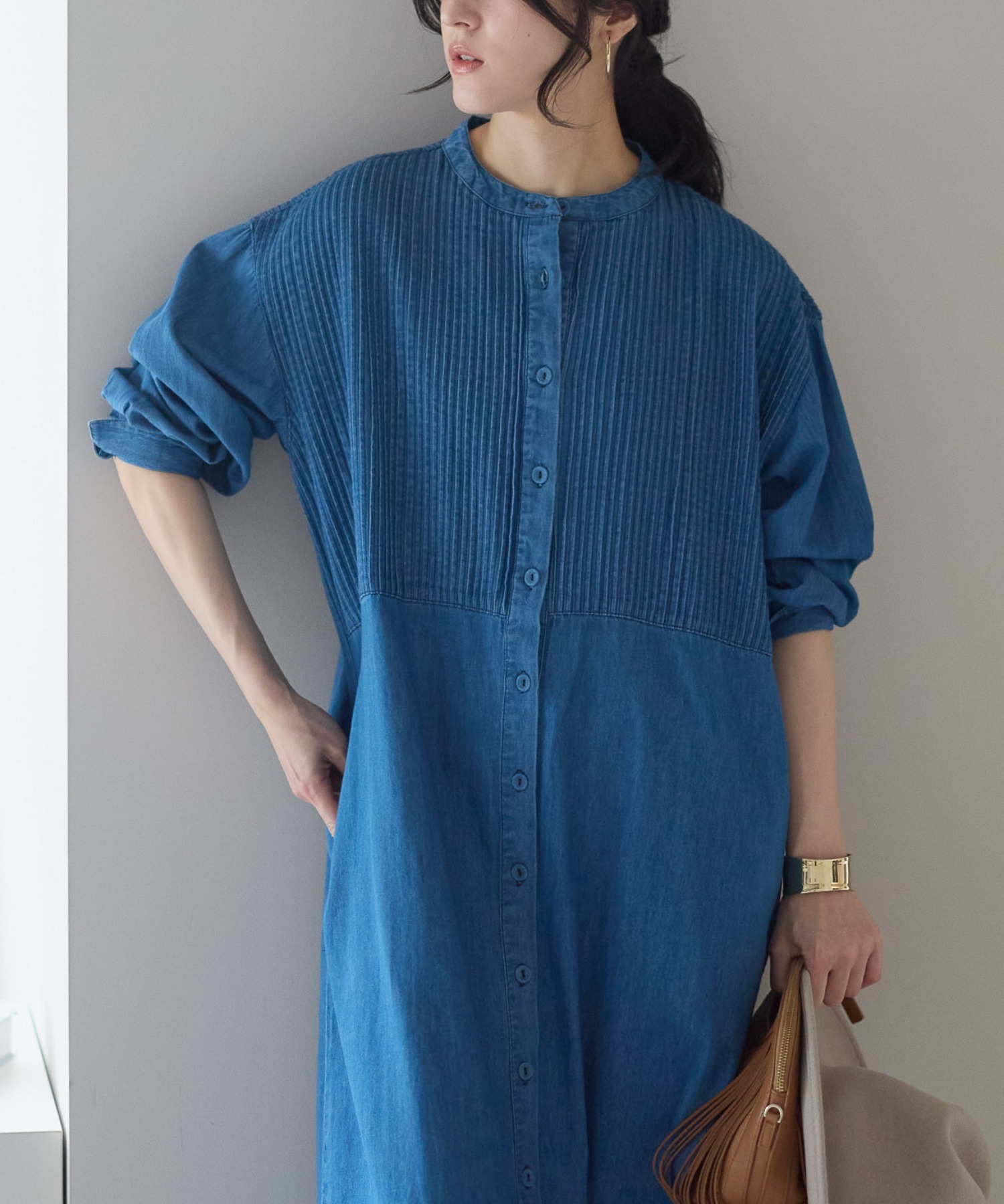 model：161cm　着用サイズ：FREE