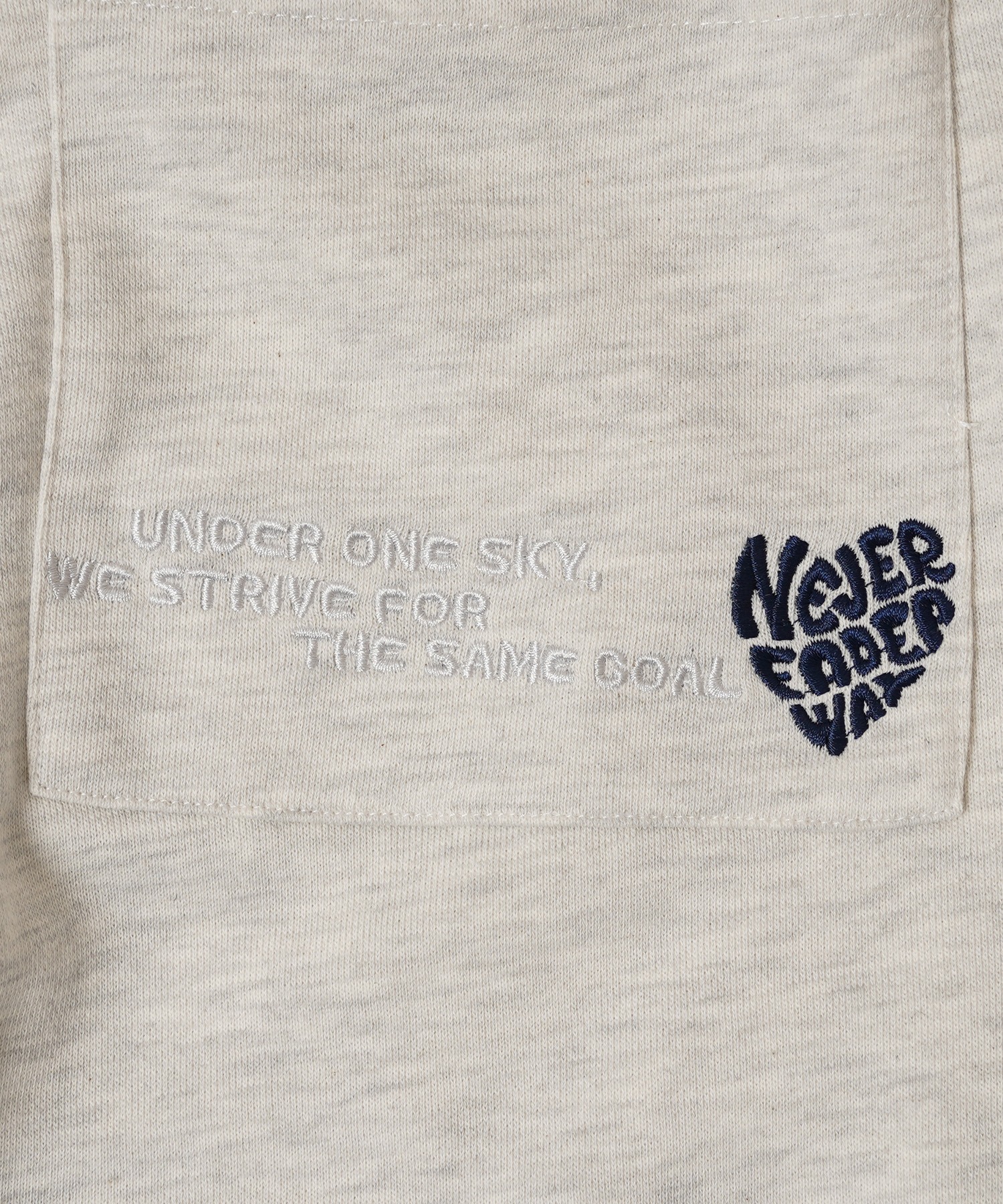 ハート サガラ刺繍 スウェットパンツ【セットアップ 可能】/ Heart Sagara Embroidery Sweatpants