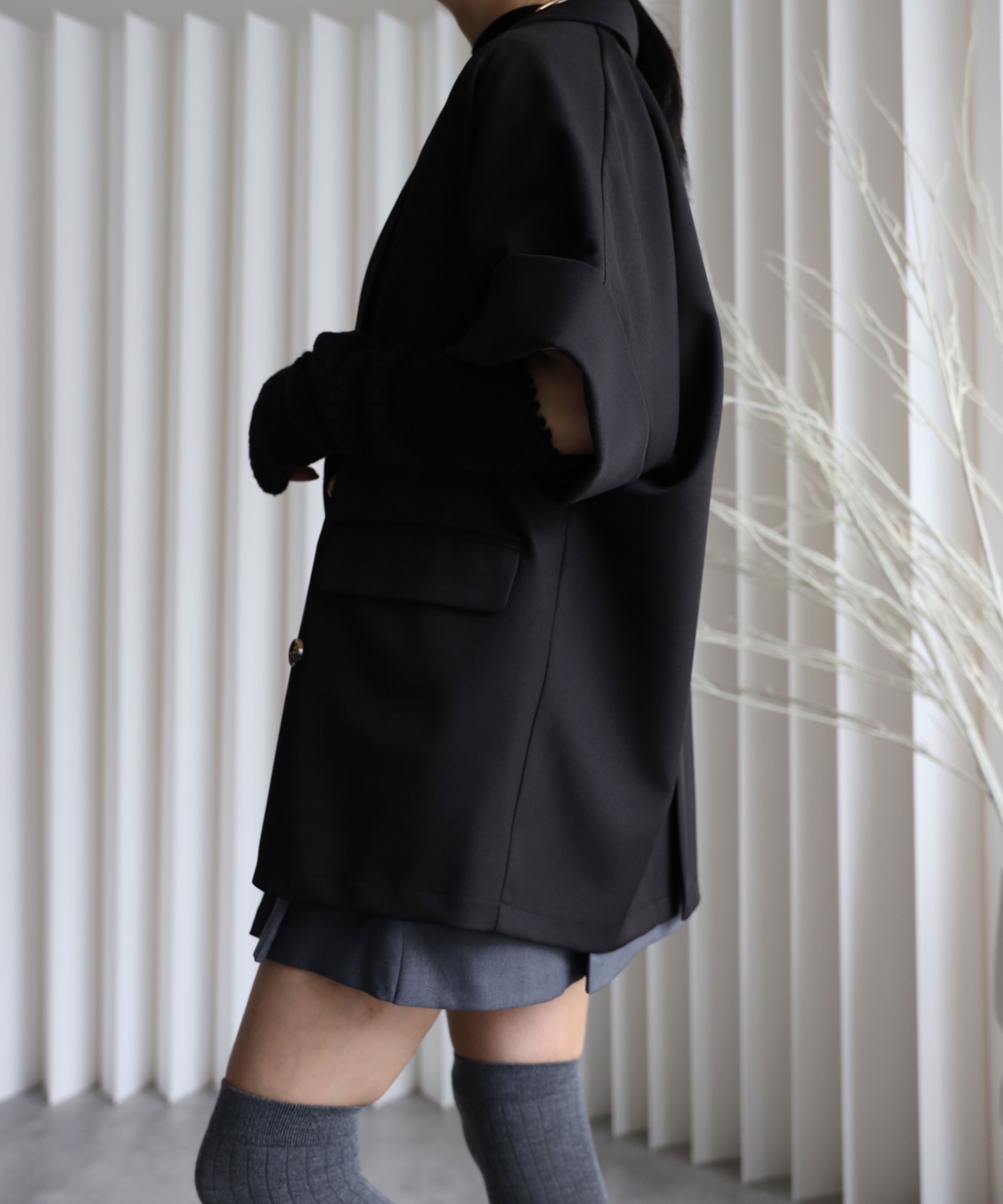 model：155cm. 着用サイズ：FREE