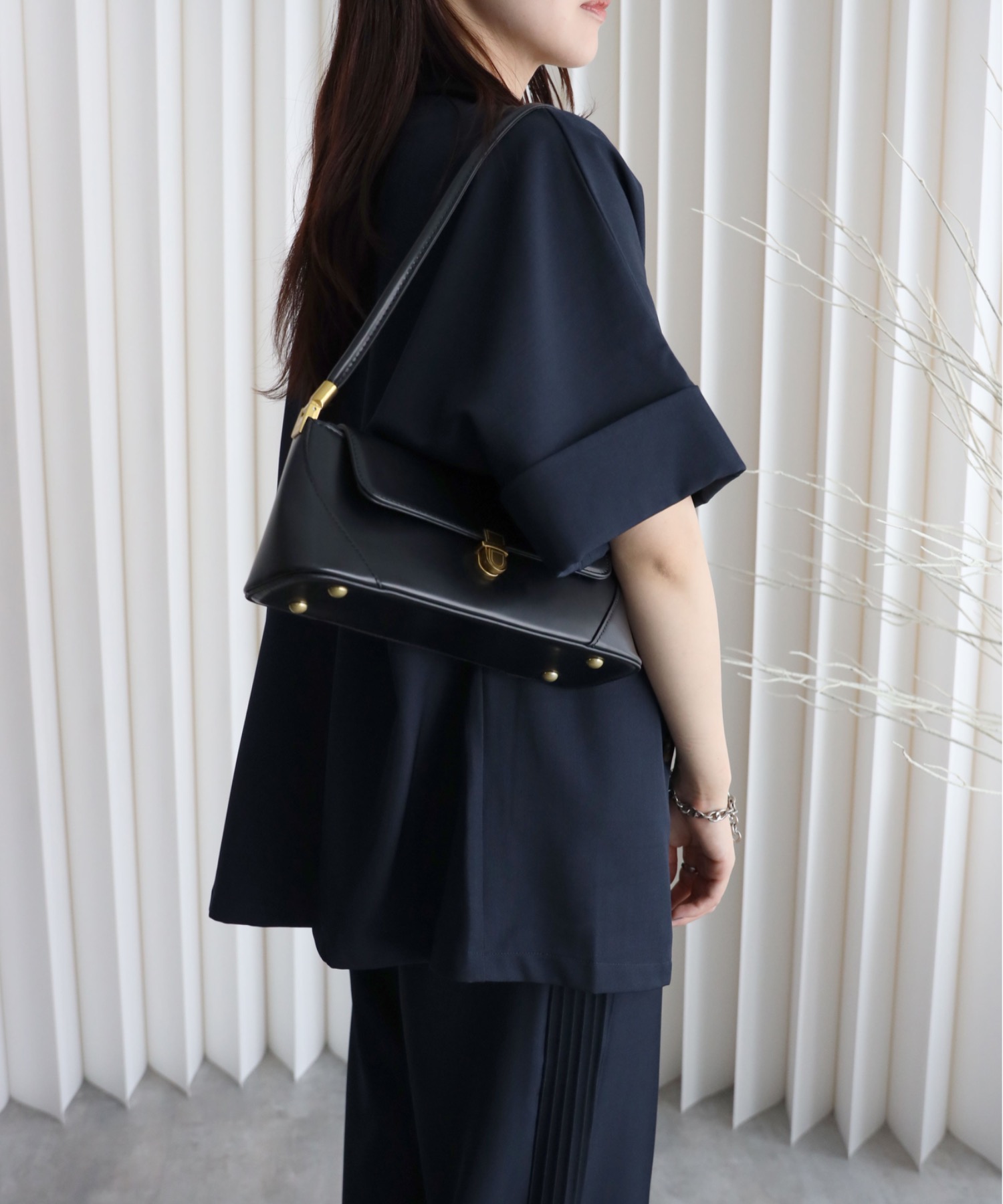 model：164cm. 着用サイズ：FREE