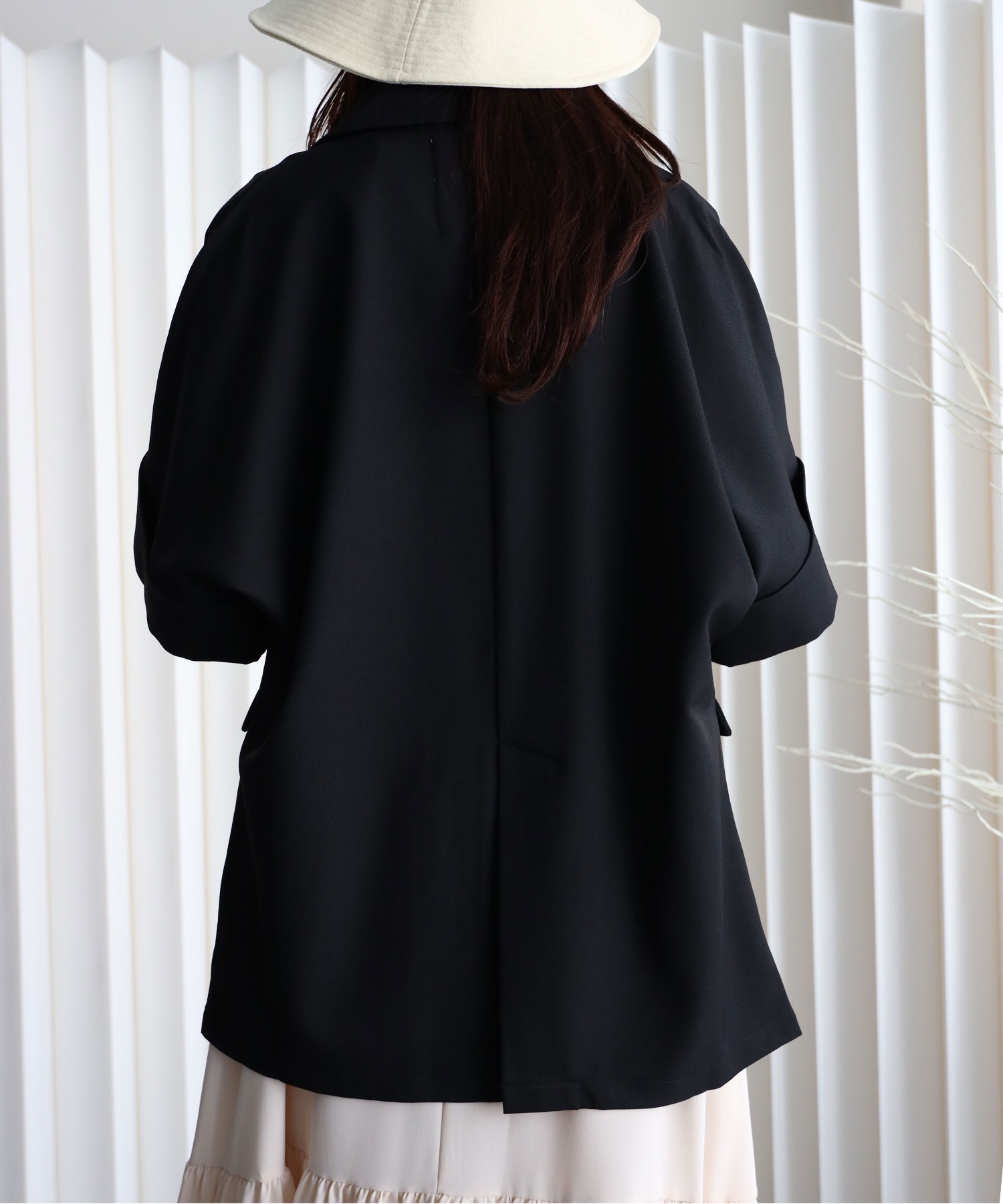 model：164cm. 着用サイズ：FREE