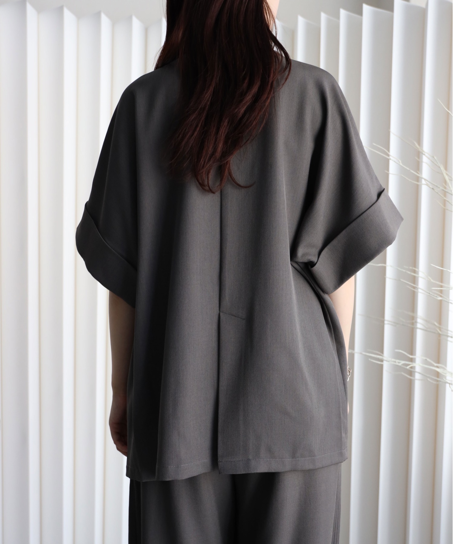model：164cm. 着用サイズ：FREE