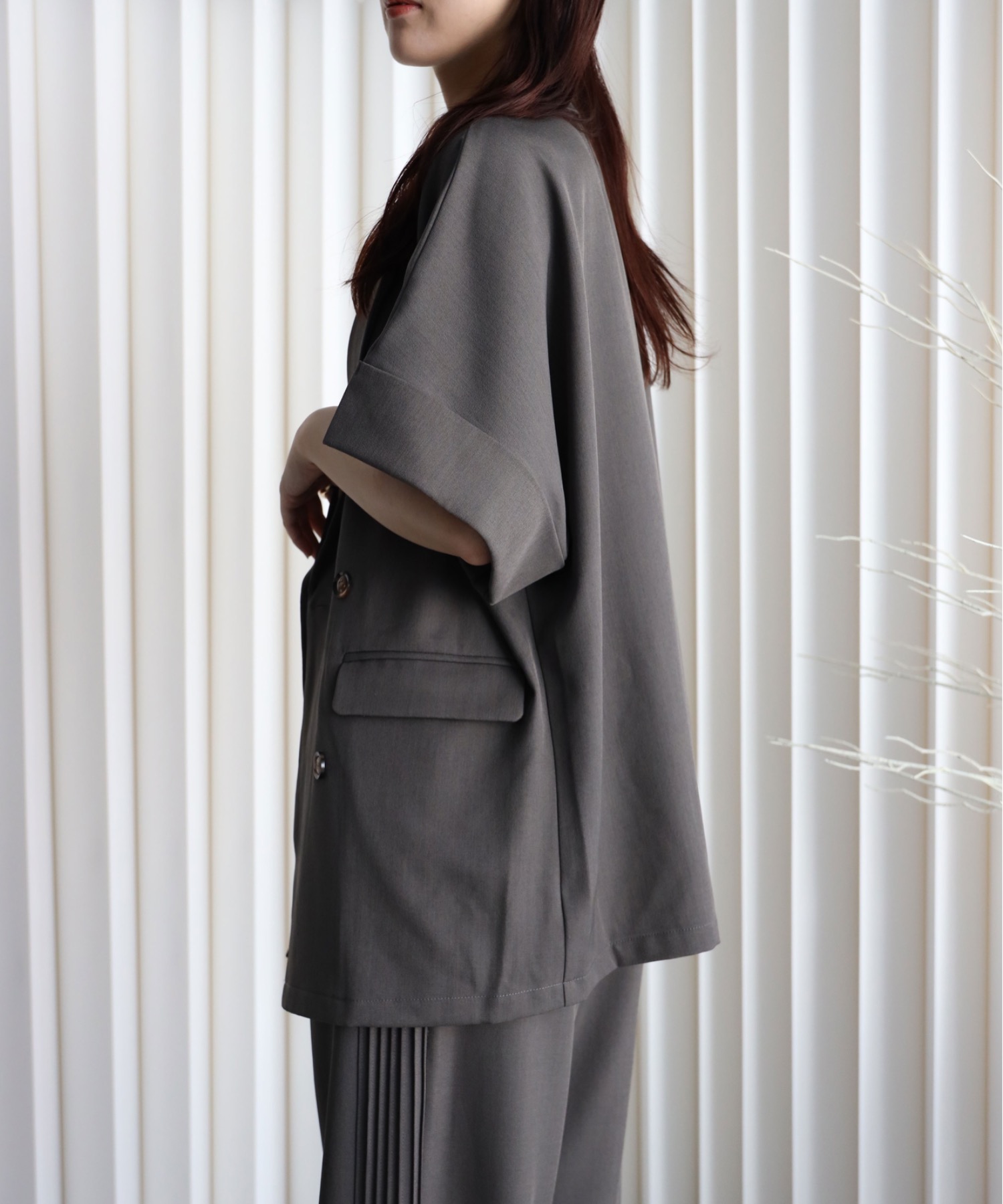 model：164cm. 着用サイズ：FREE