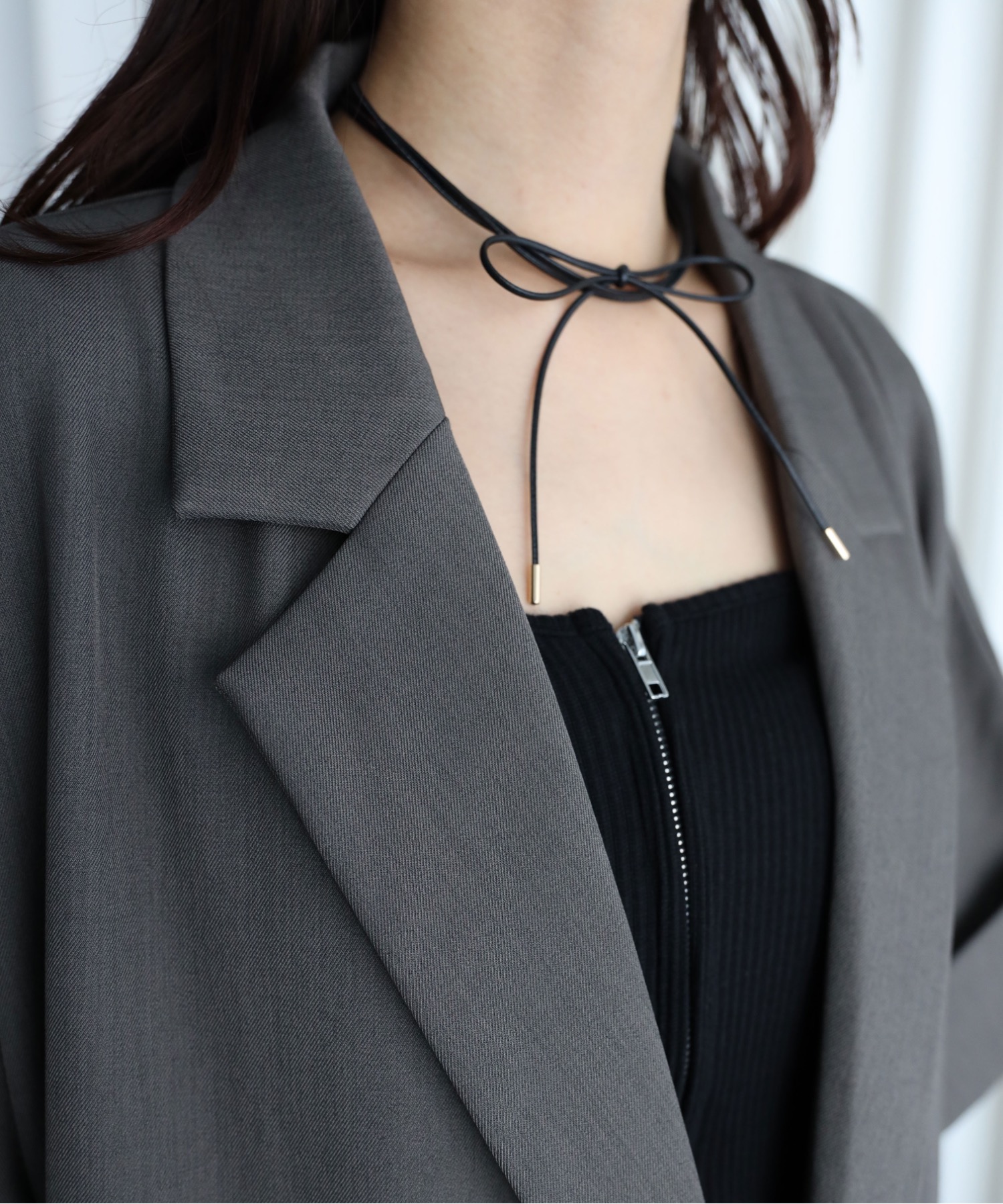 model：164cm. 着用サイズ：FREE