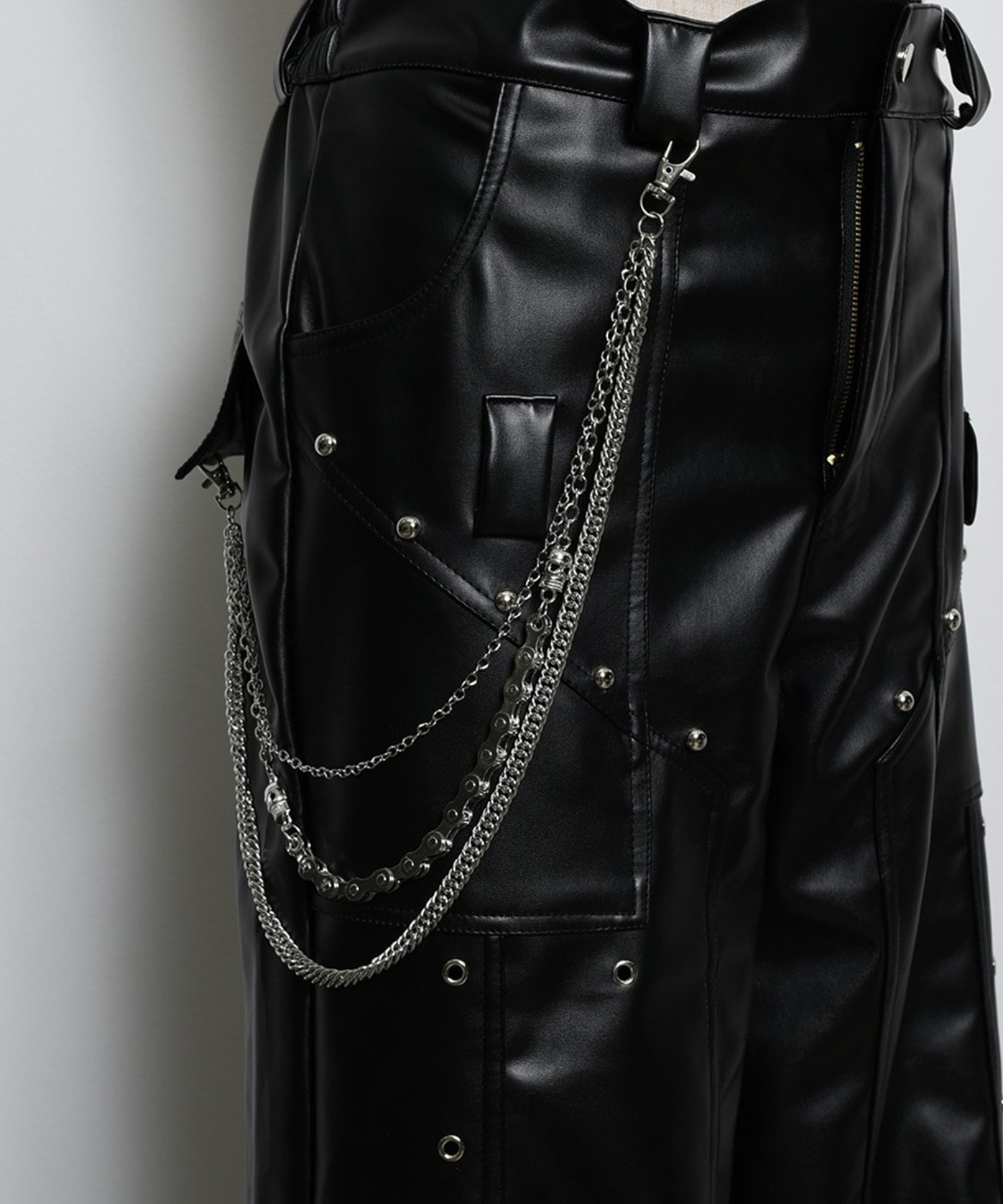 A'GEM/9 × .kom 『BENUSTA/べネスタ』3 Layer Chain Wallet/3連