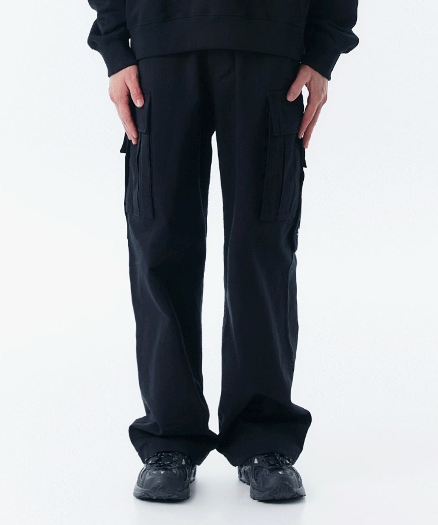 OY/オーワイ』UNBALANCE CARGO POCKET RIP PANTS/アンバランス カーゴ