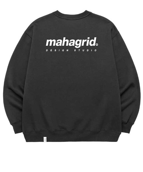 [ MAHAGRID]★韓国人気★MAHAGRID PARTY SWEATSHIRT mahagrid/マハグリッド』VARSITY LOGOS SWEATSHIRT/バーシティ