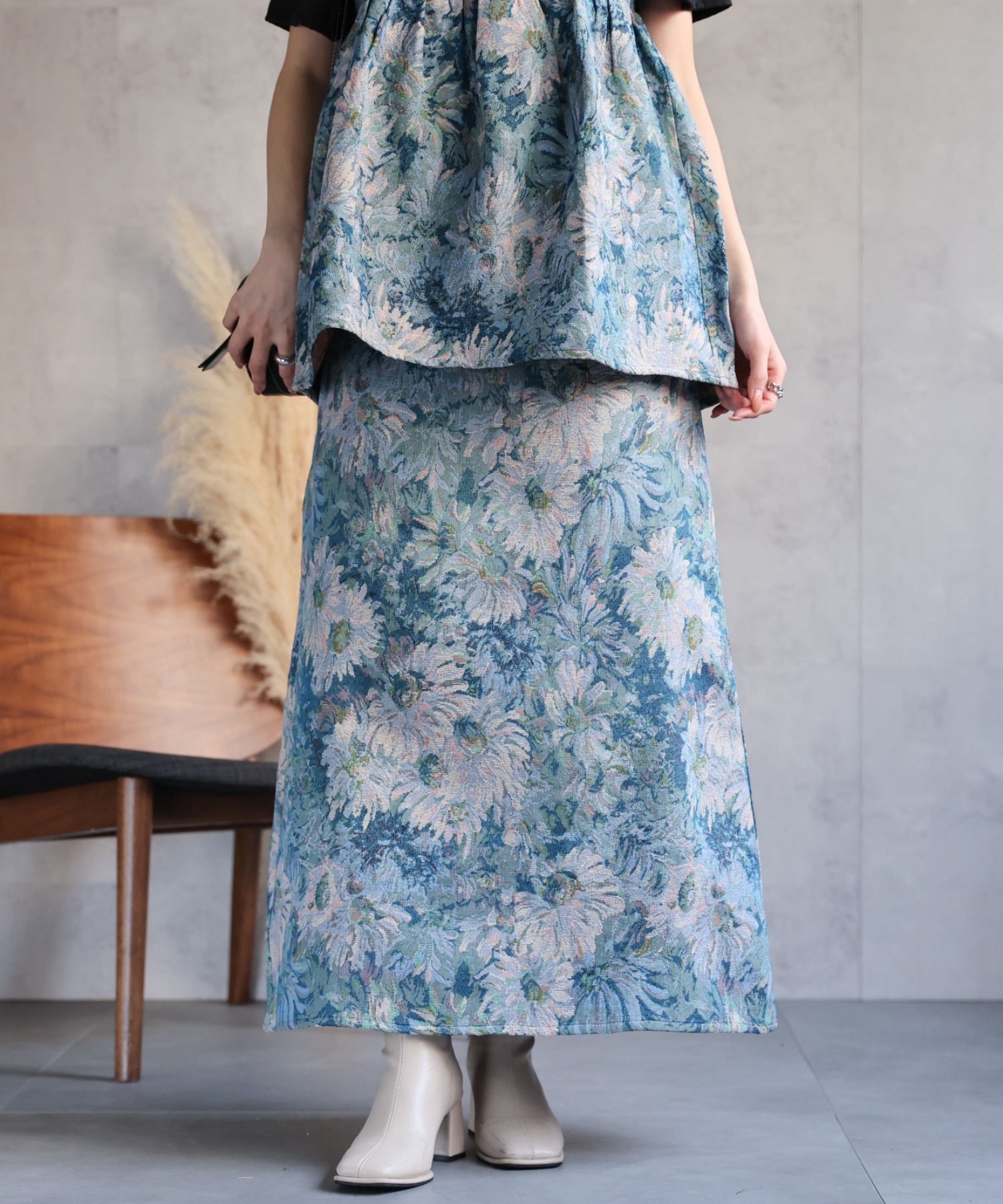 model：162㎝　着用サイズ：F