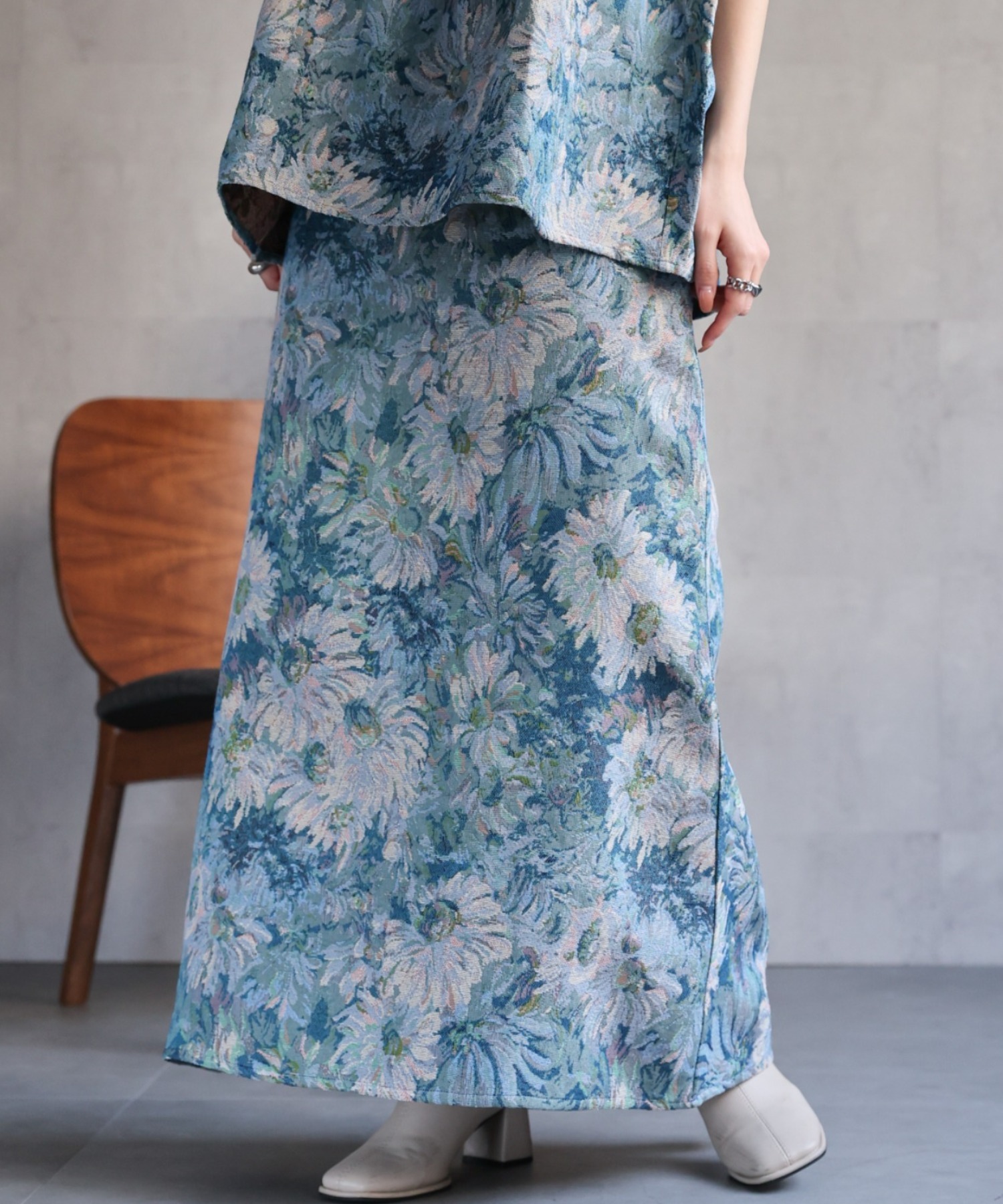 model：162㎝　着用サイズ：F