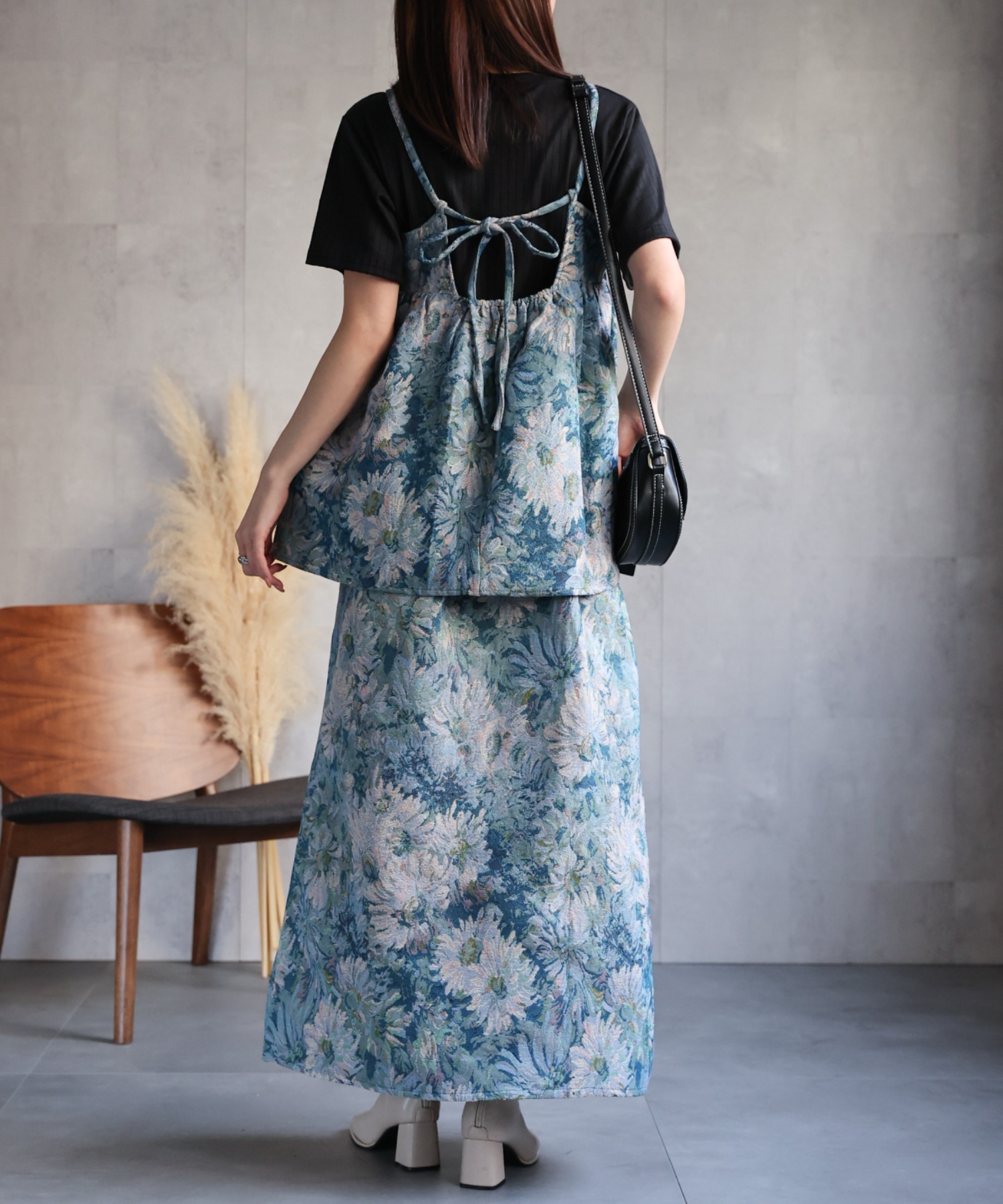 model：162㎝　着用サイズ：F