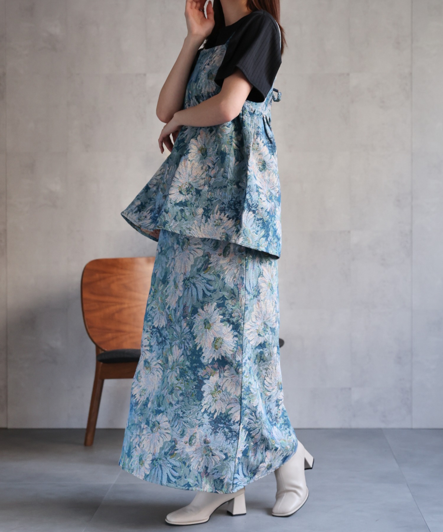 model：162㎝　着用サイズ：F