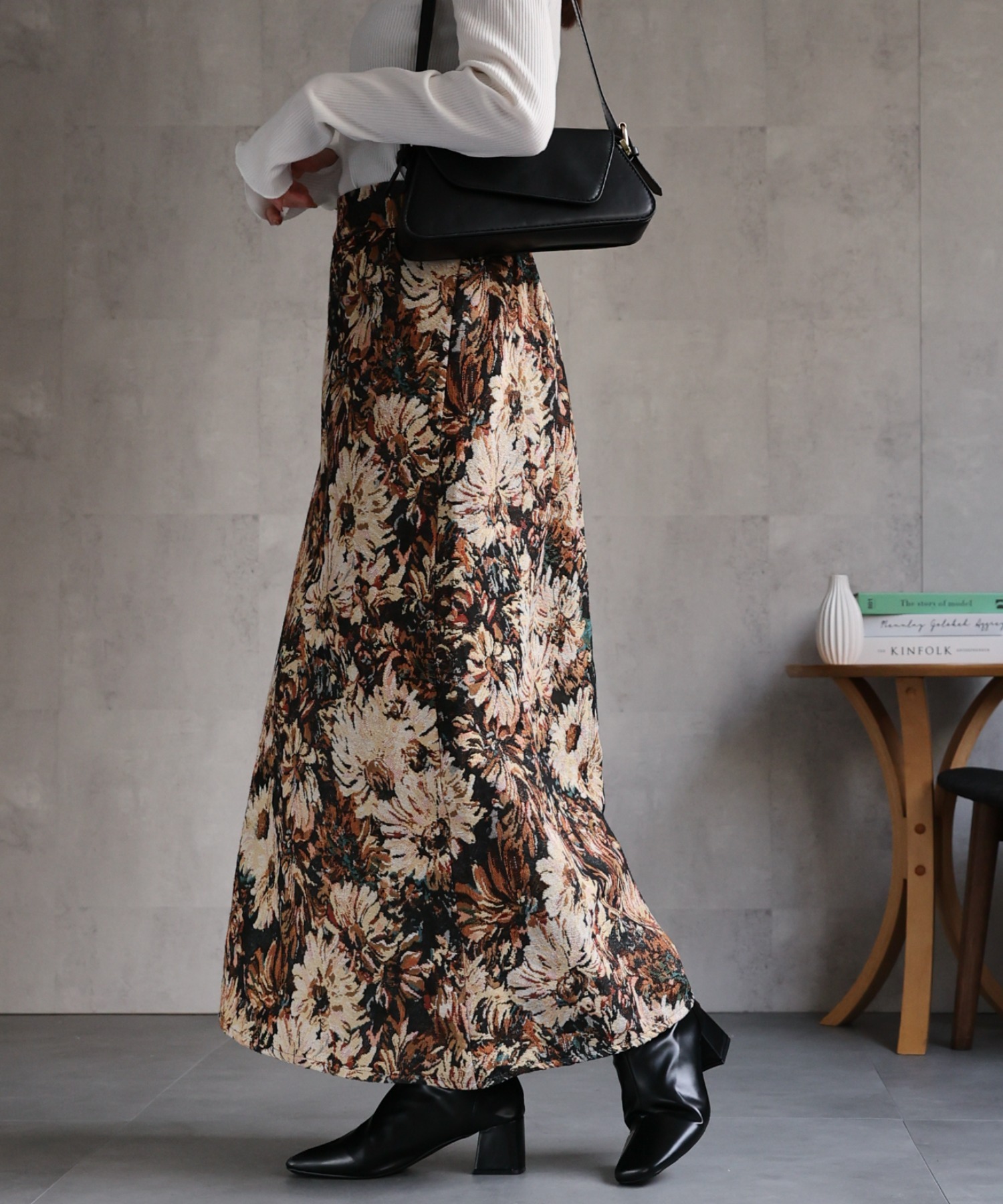 model：162㎝　着用サイズ：F