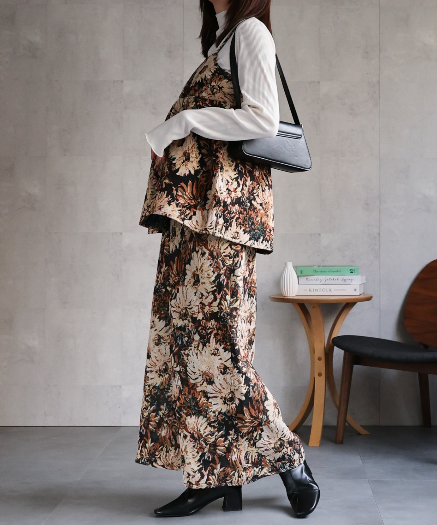 model：162㎝　着用サイズ：F