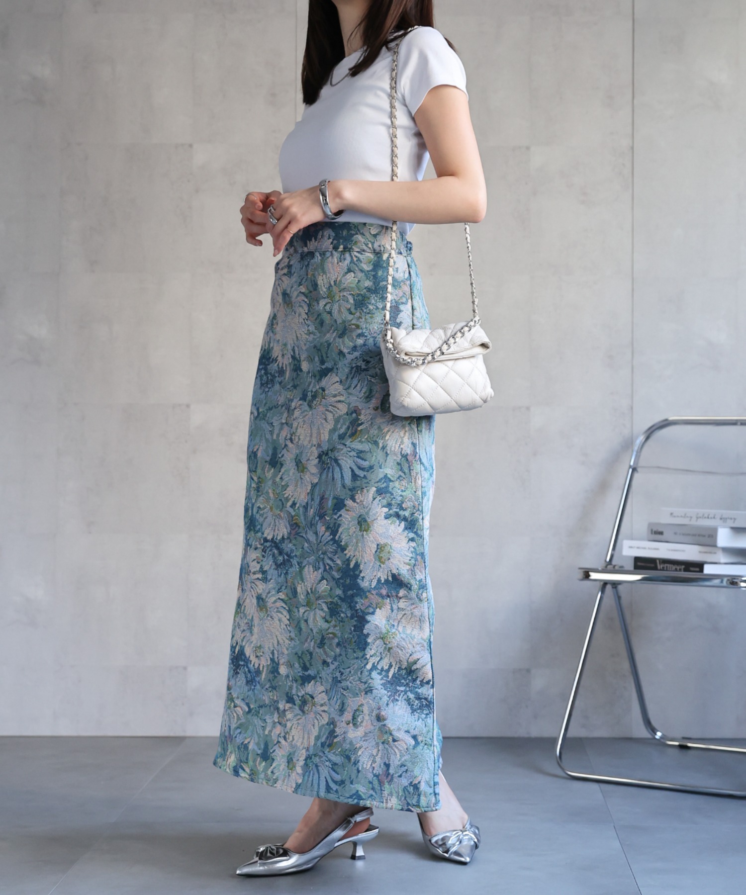 model：162㎝　着用サイズ：F