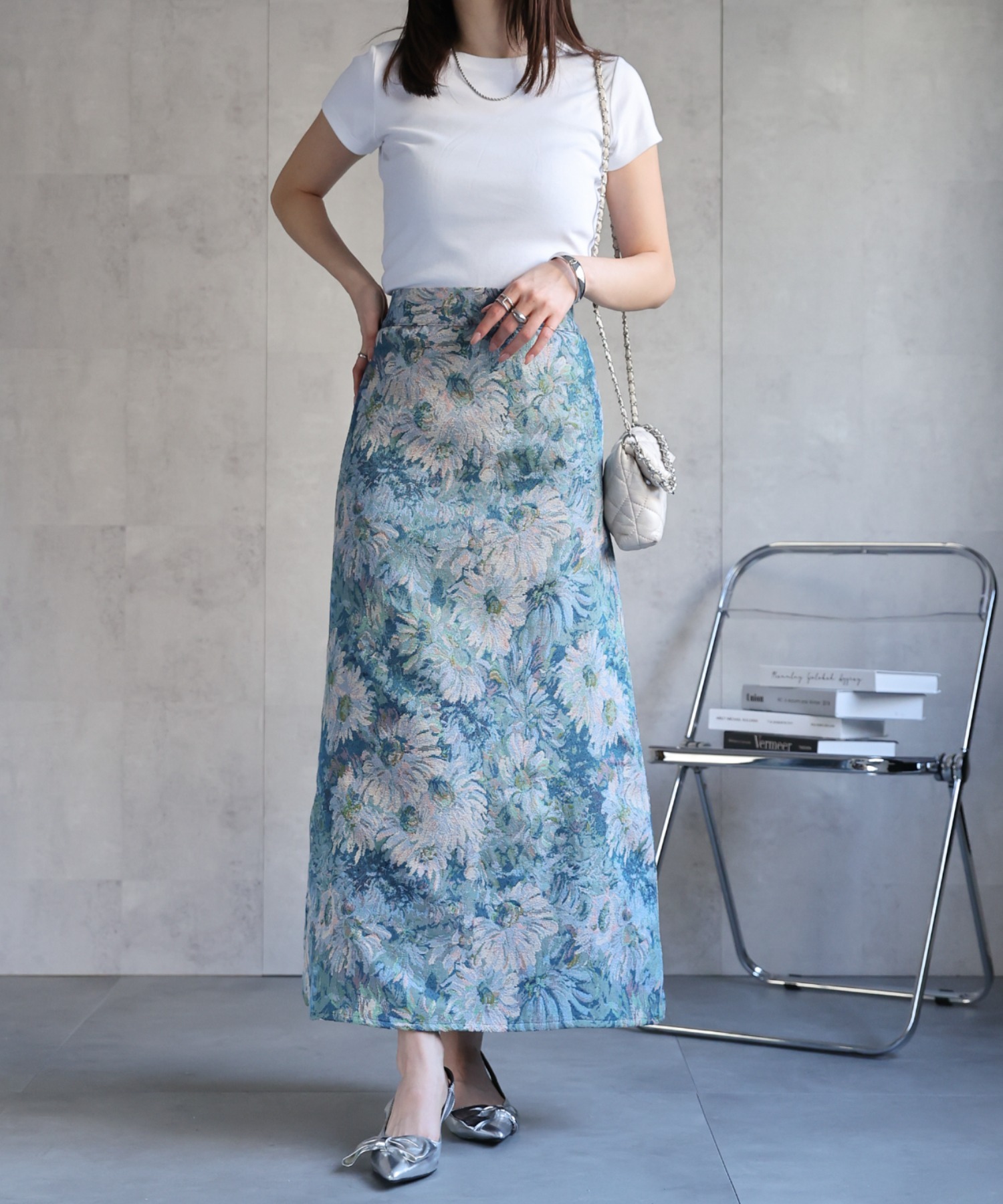 model：162㎝　着用サイズ：F