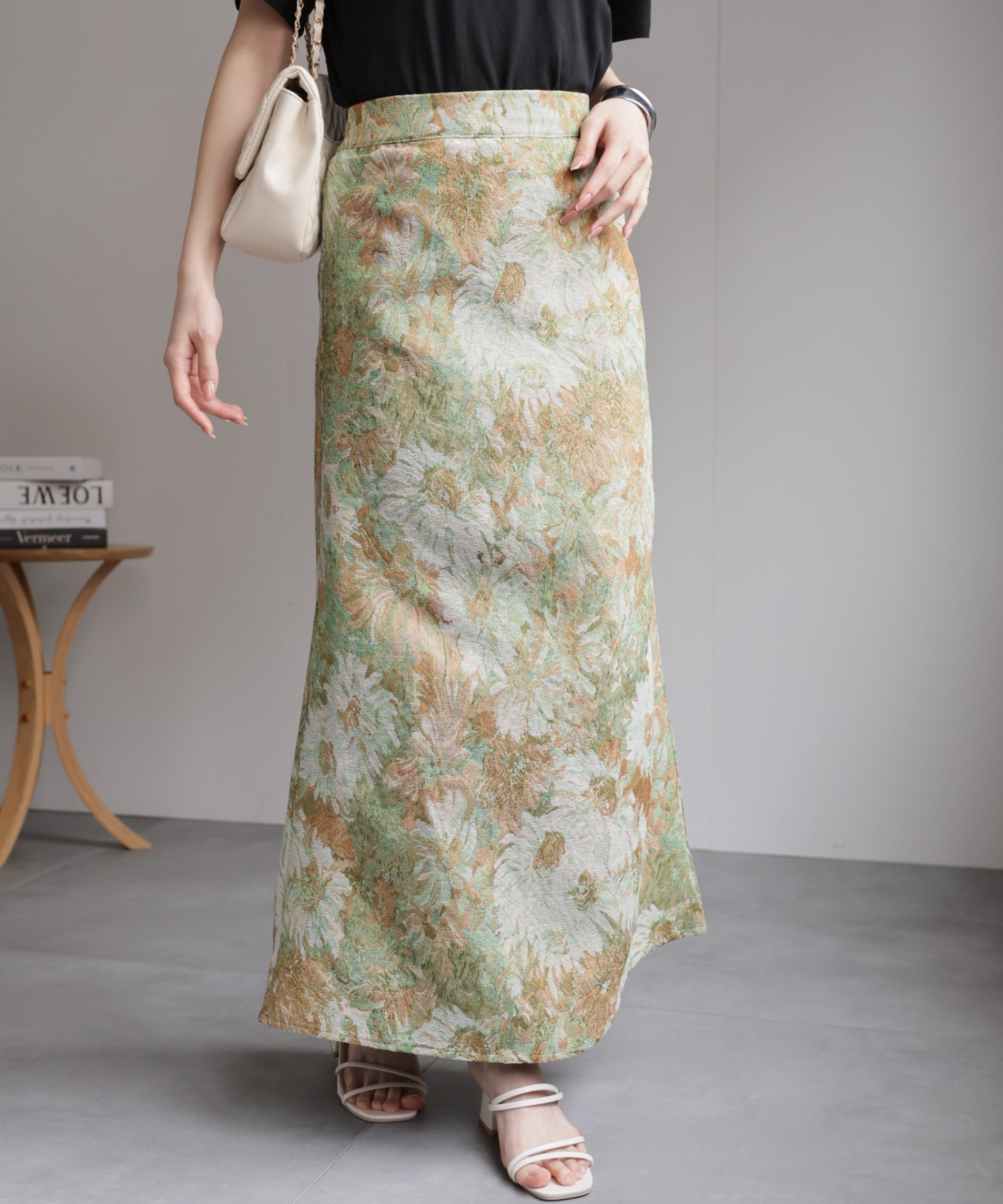 model：162㎝　着用サイズ：F