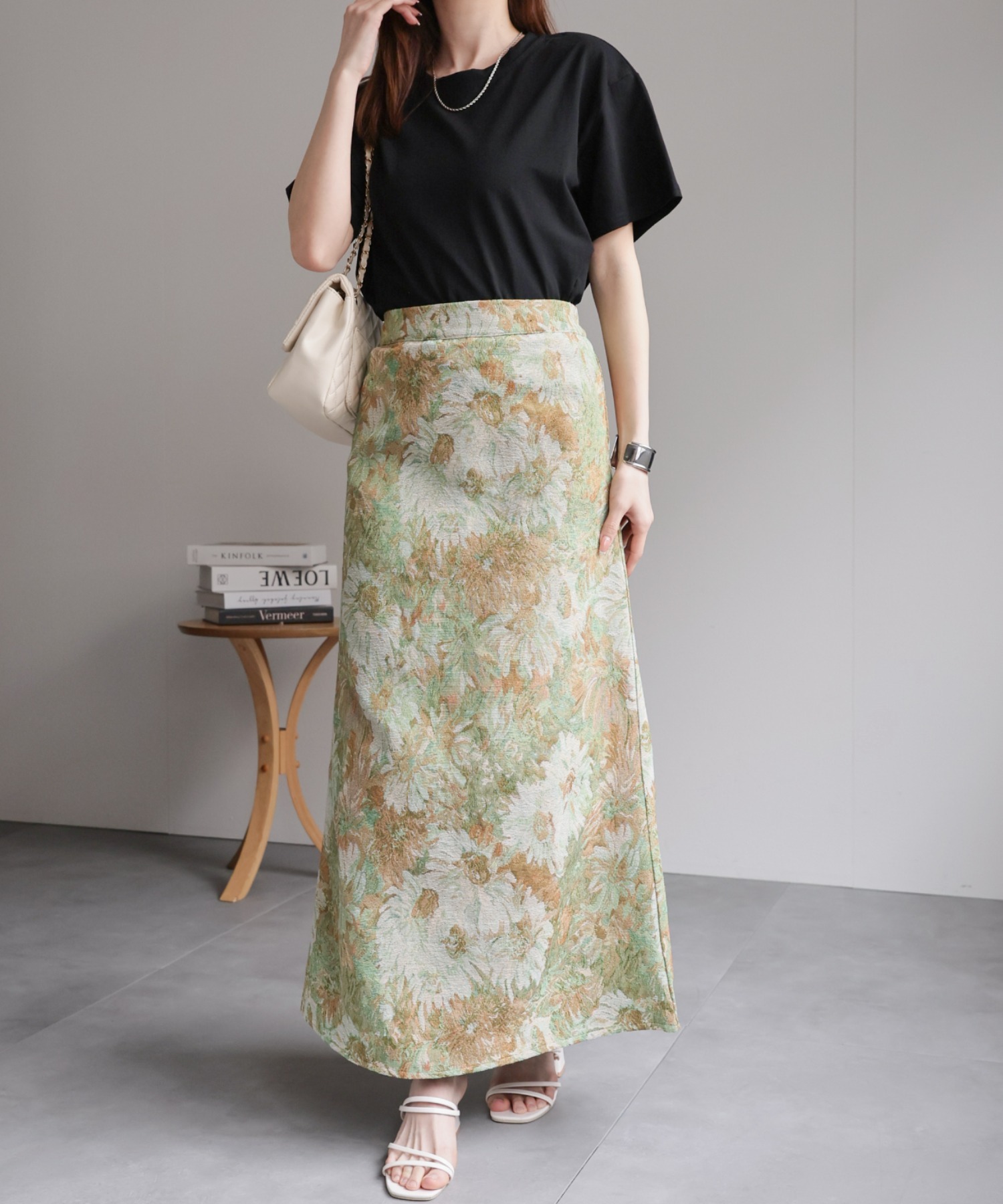 model：162㎝　着用サイズ：F