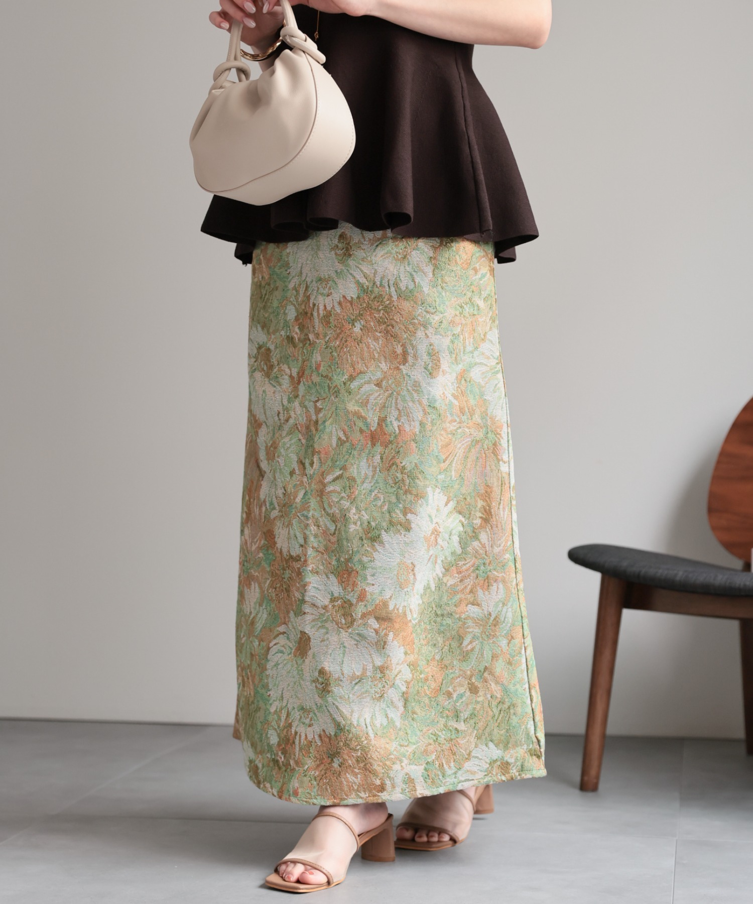 model：162㎝　着用サイズ：F
