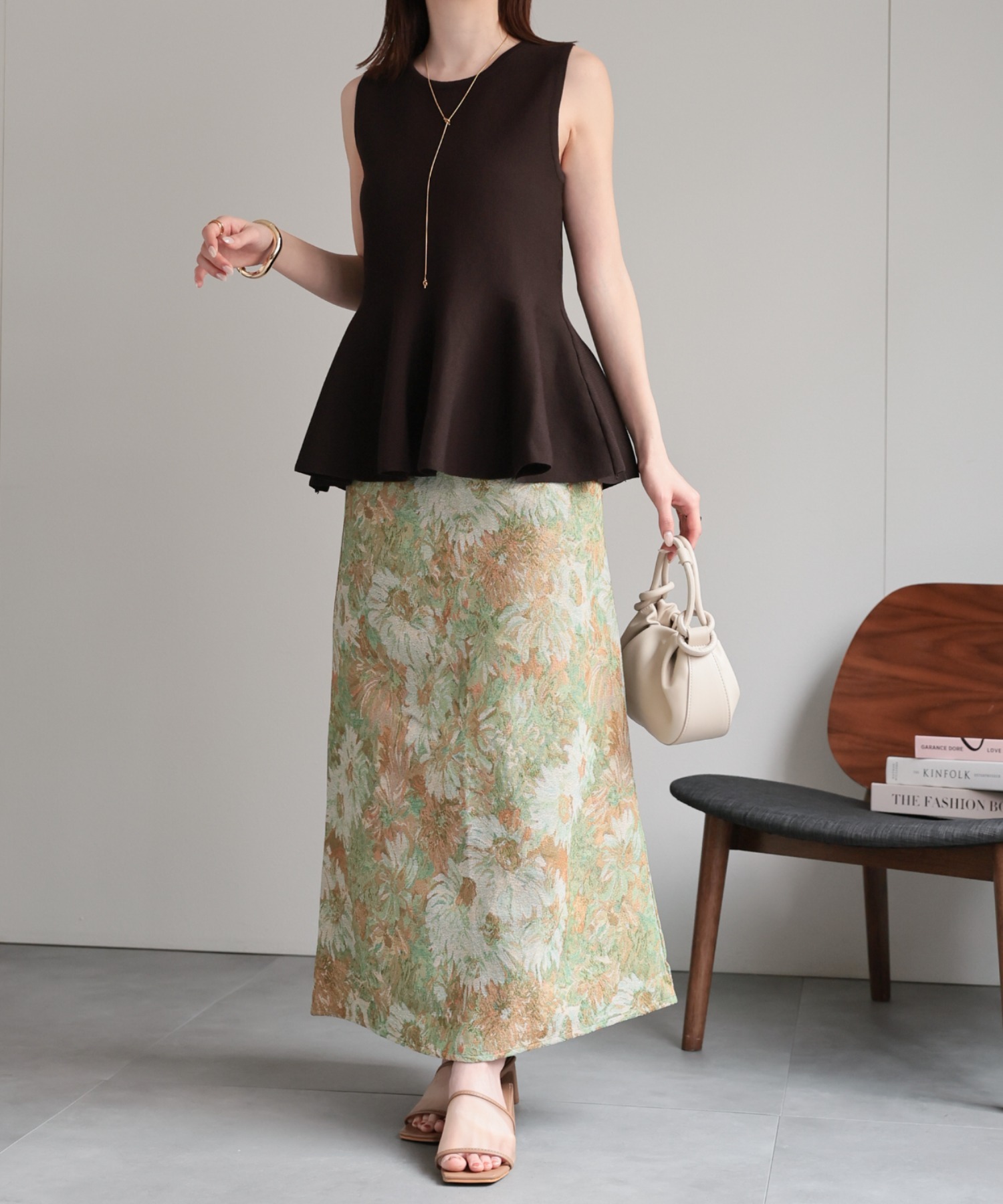 model：162㎝　着用サイズ：F
