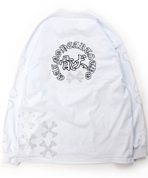 A'GEM/9 × .kom 『GALFY/ガルフィー』 ピカピカ骨骨 ロンTee セレクト